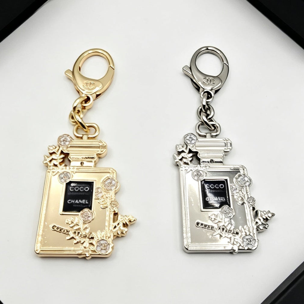 Chanel Perfume Bottle-shaped Charm