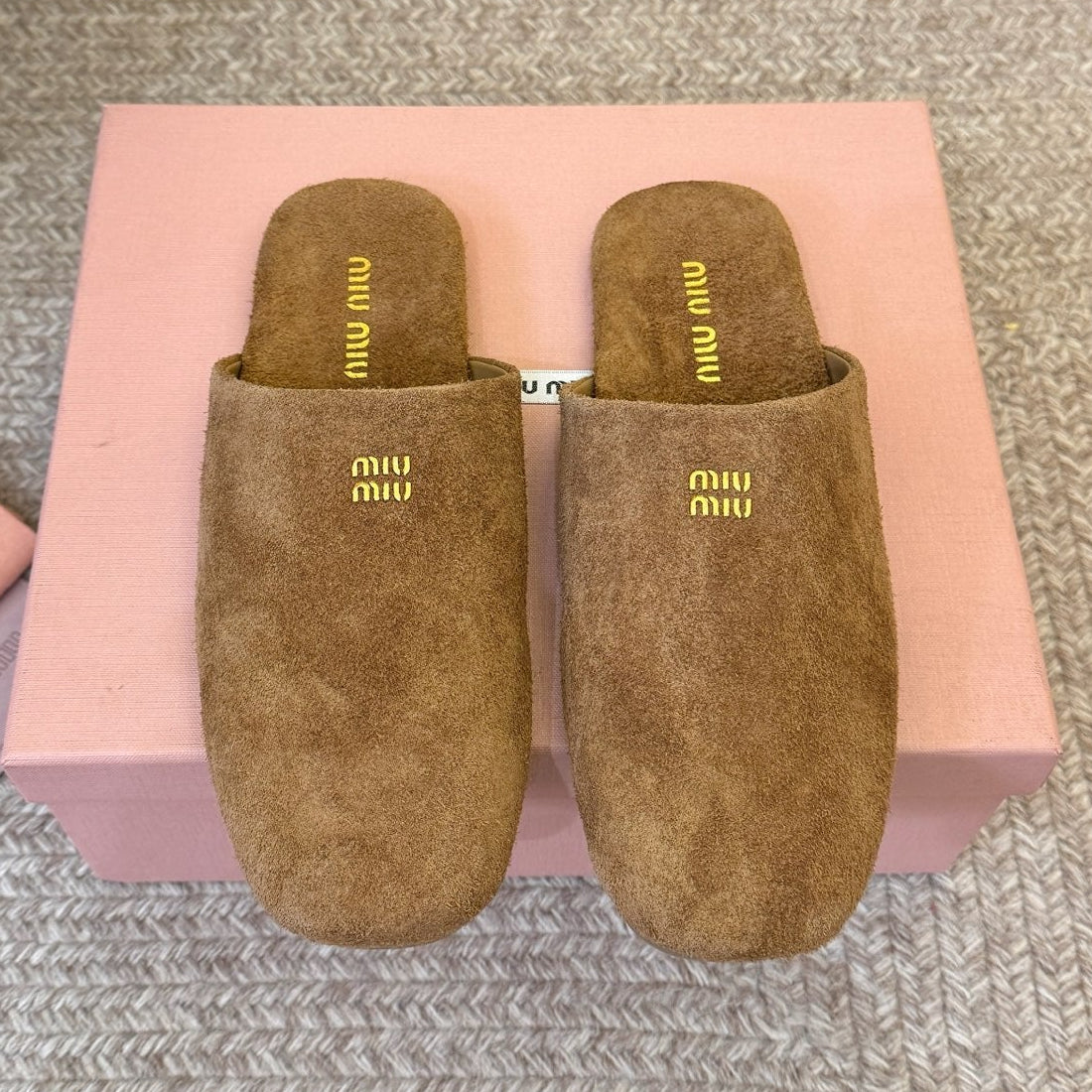 Miumiu 2026 Mules Suede 941987