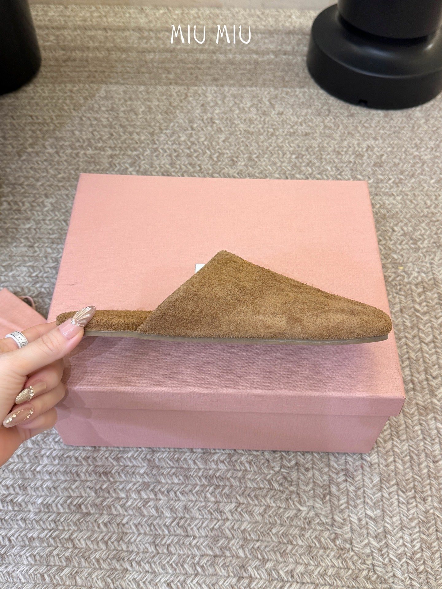 Miumiu 2026 Mules Suede 941987