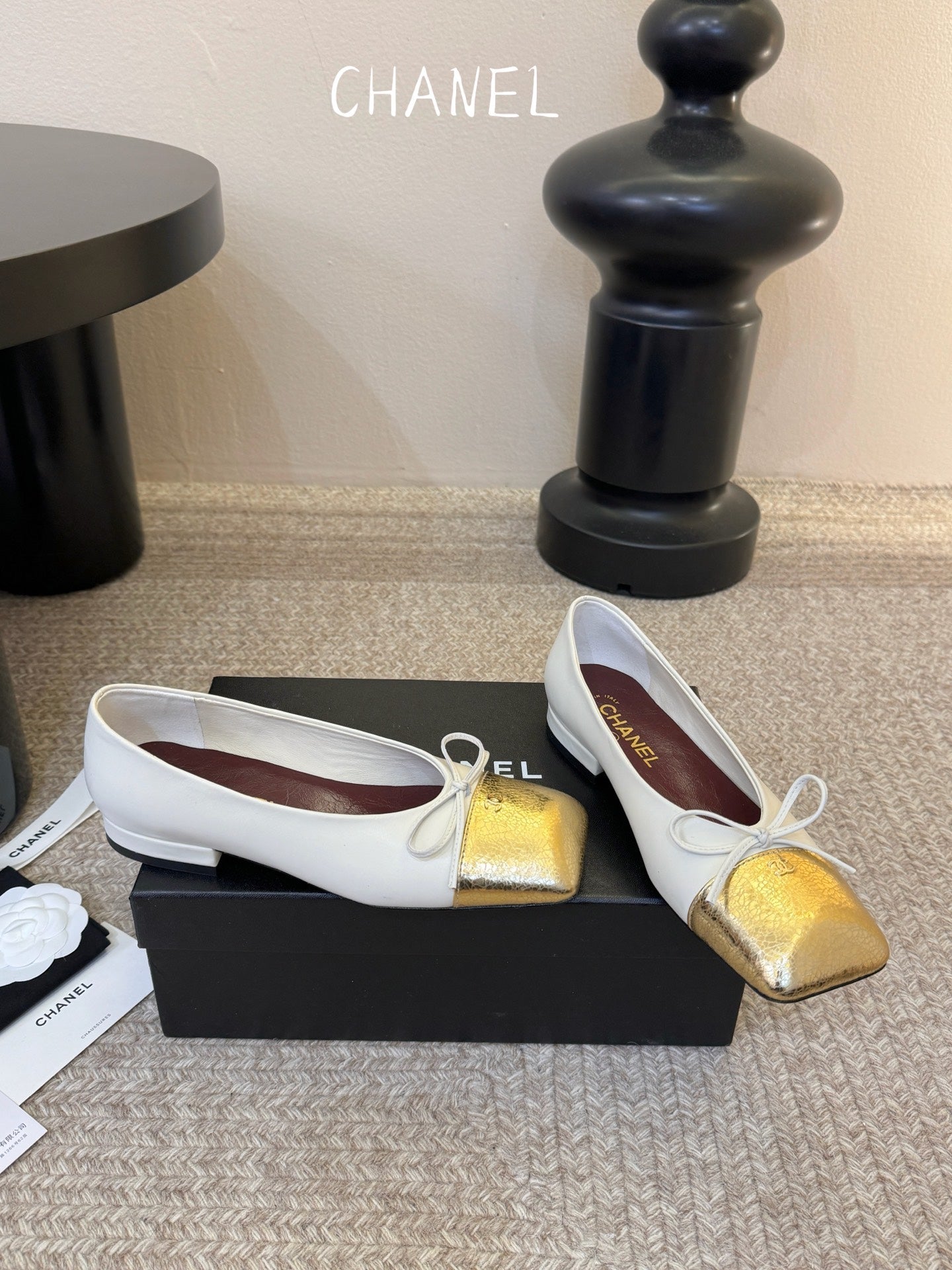 Chanel 2026 Ballet Flats 30mm Cowhide 941874
