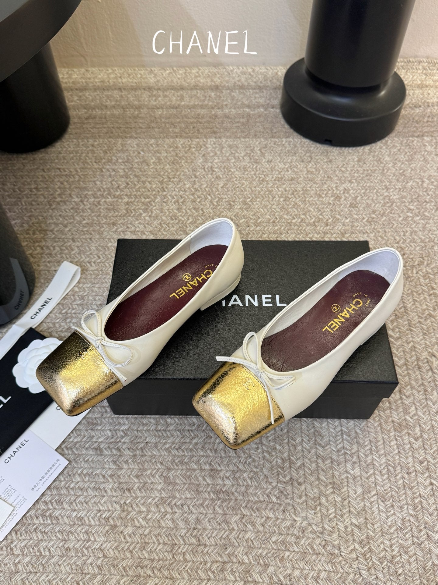 Chanel 2026 Ballet Flats 30mm Cowhide 941874