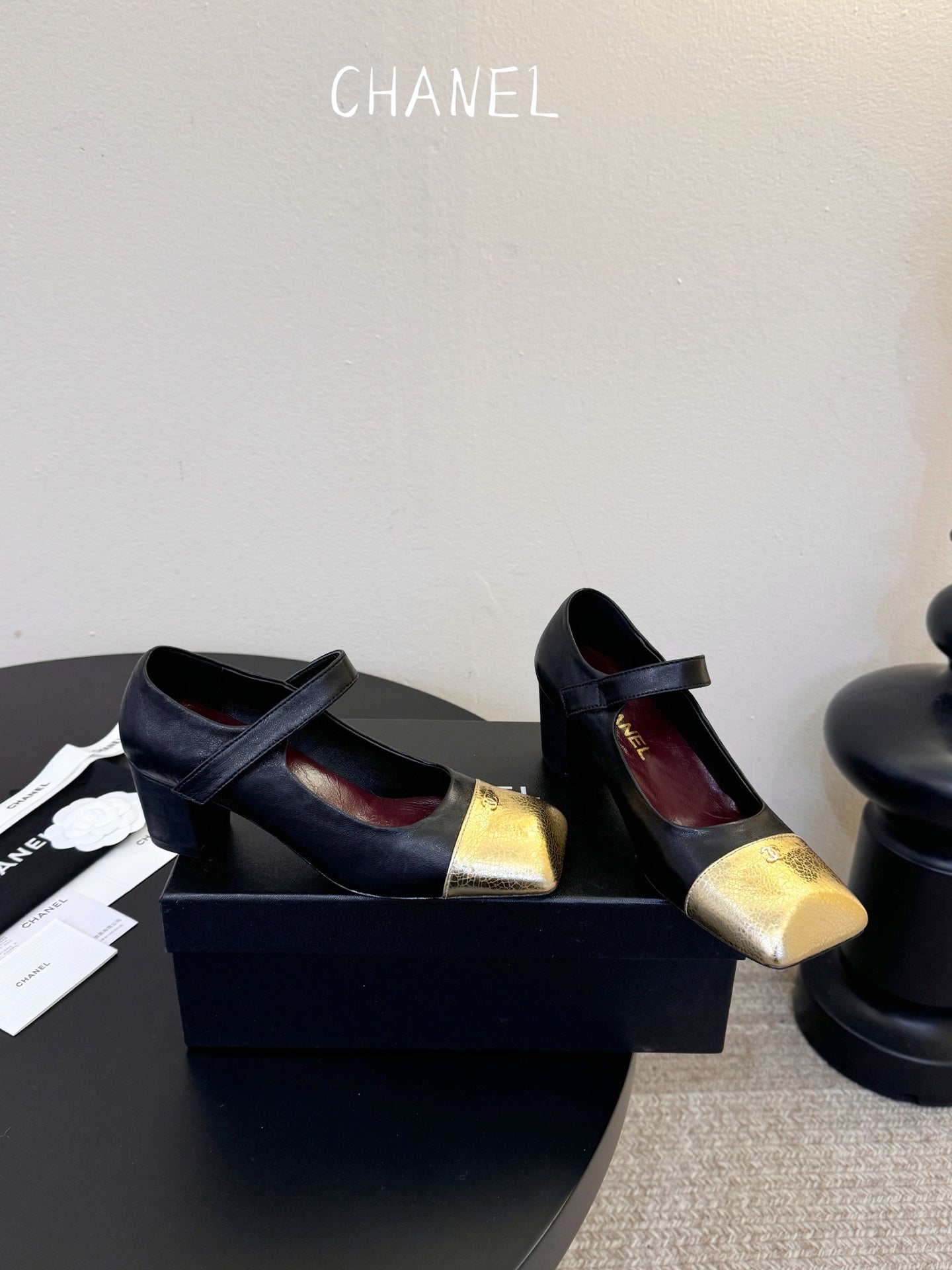 Chanel 2026 Square Toe Pump Cowhide 941880