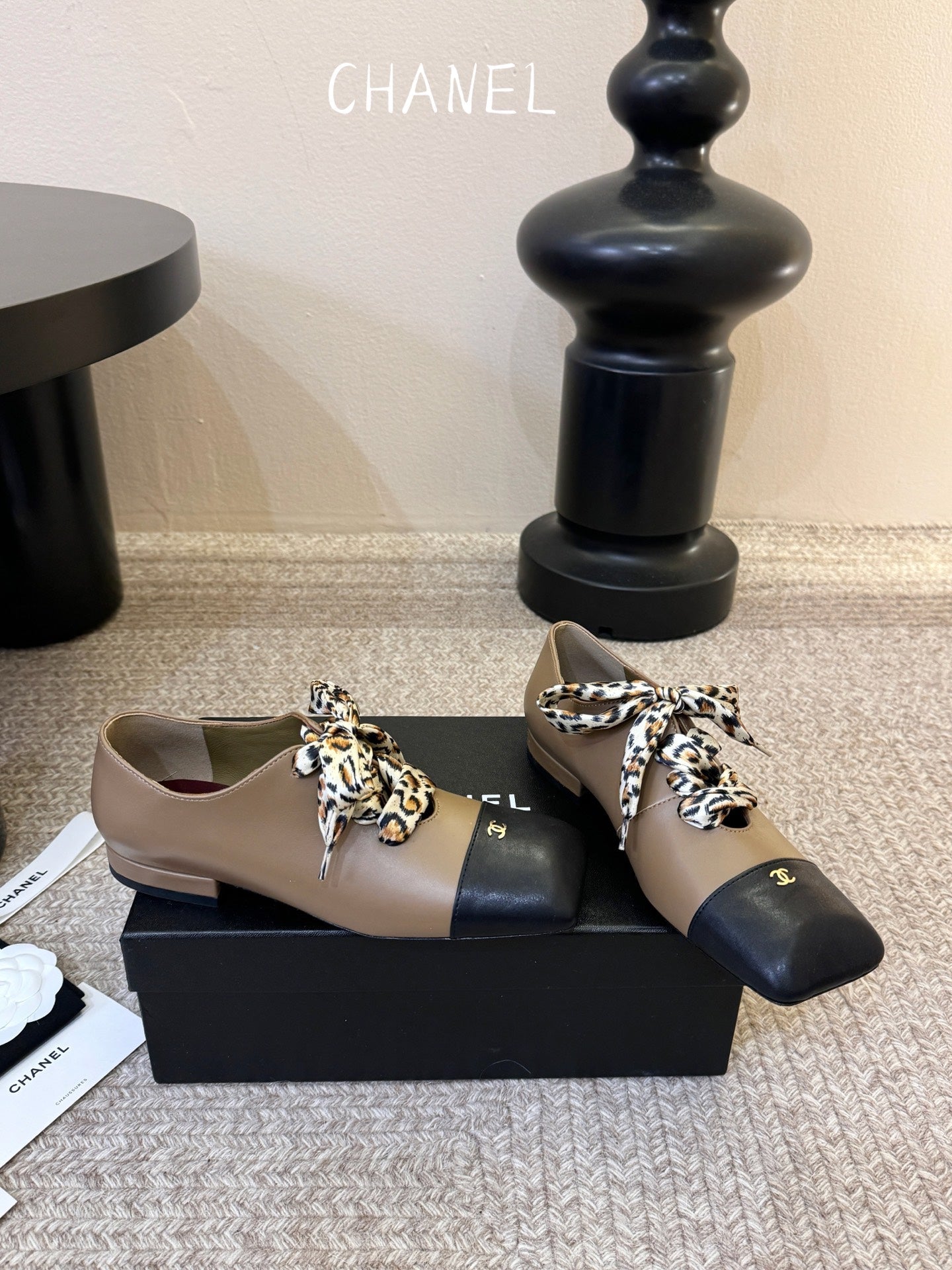 Chanel 2026 Leopard-print Loafer 20mm Cowhide 941883