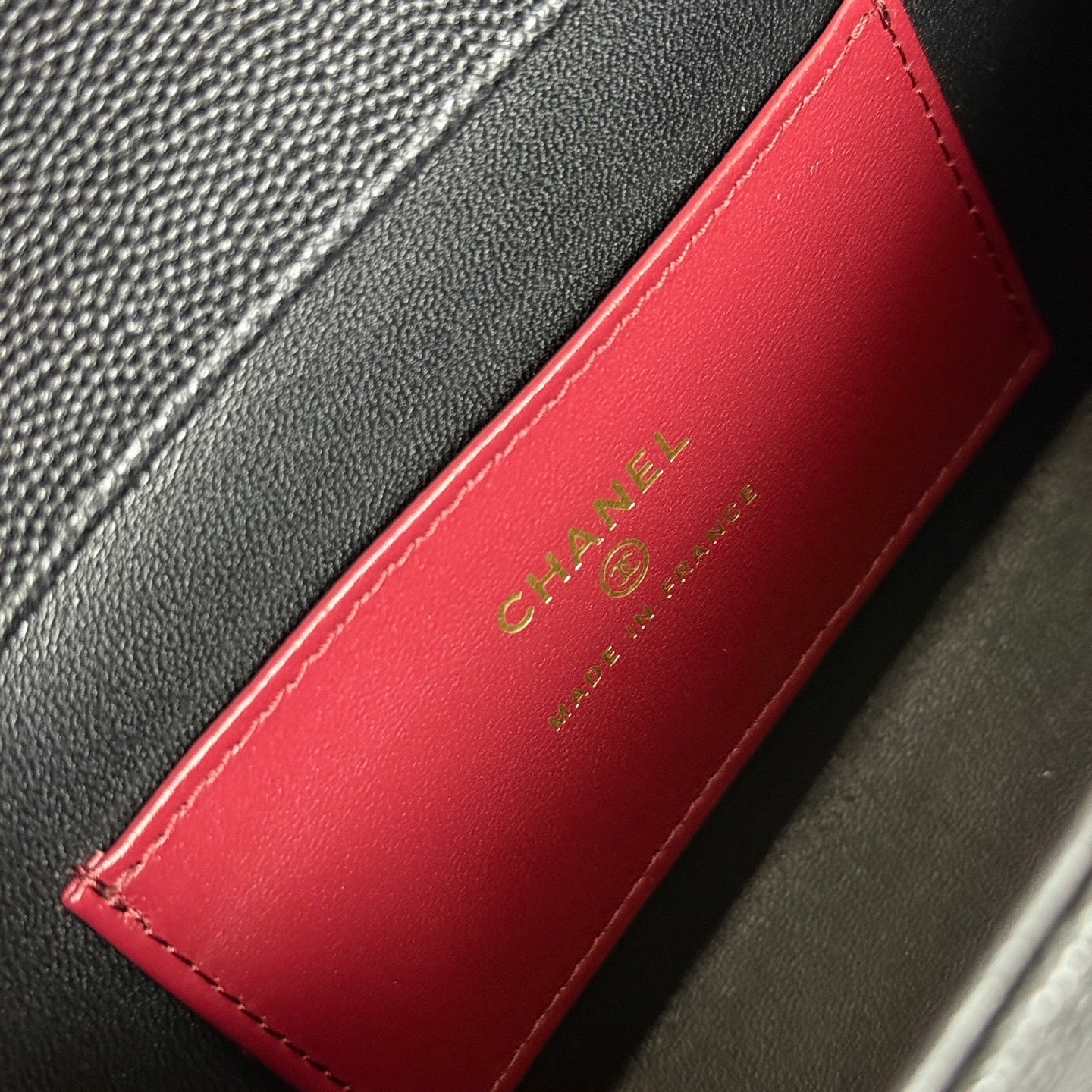 Chanel 26 Shoulder Bag 17 Black Caviar Leather