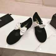 MARY JANE SHOES BLACK CALFSKIN
