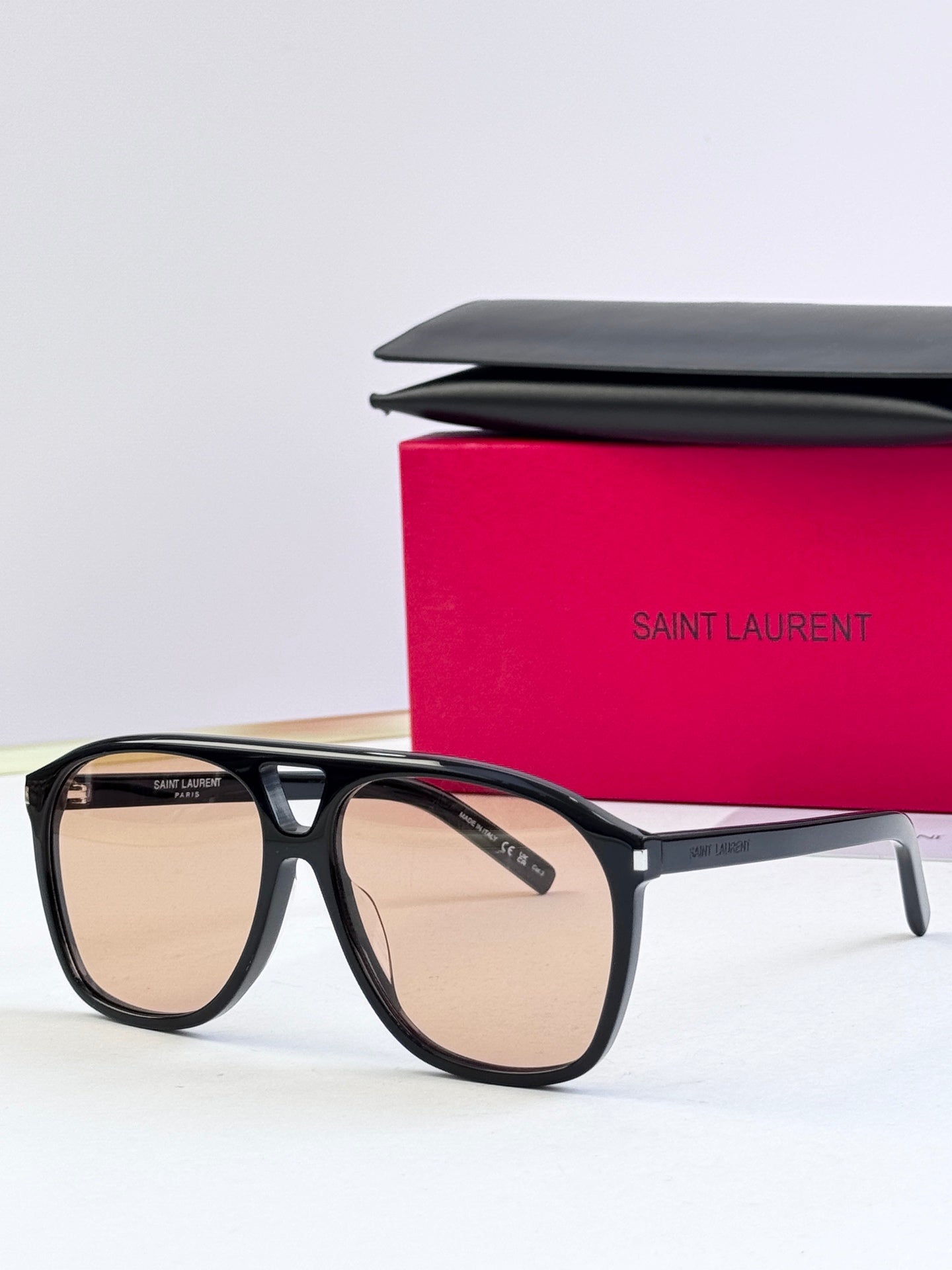 Saint Laurent 2026 SL 596 DUNE Pilot Sunglasses