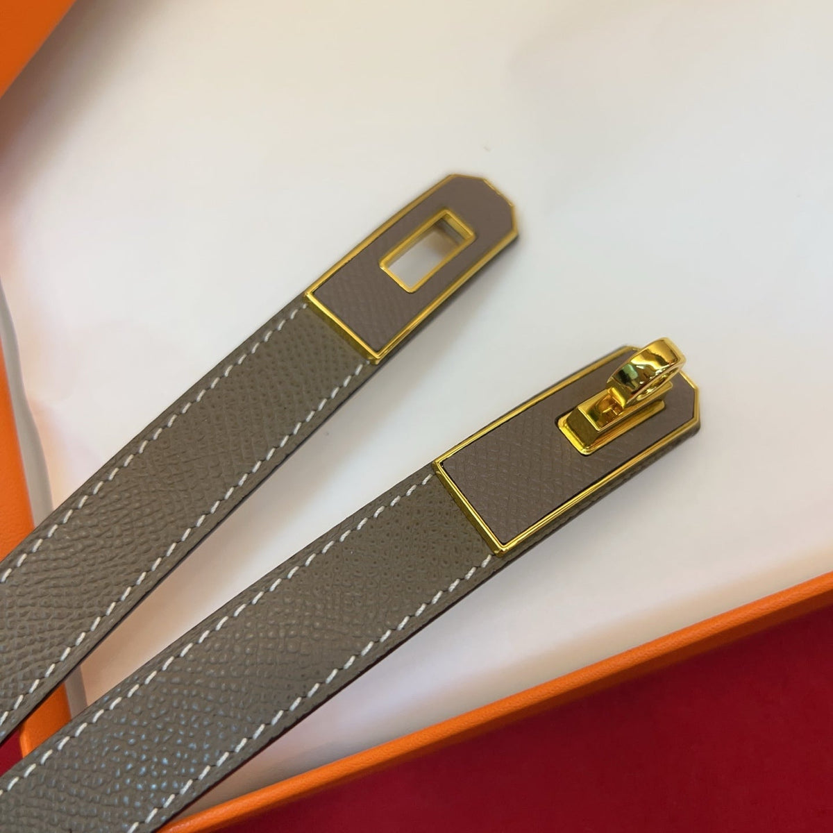Hermes 2026 Kelly 18 Belt Epsom Calfskin 212464