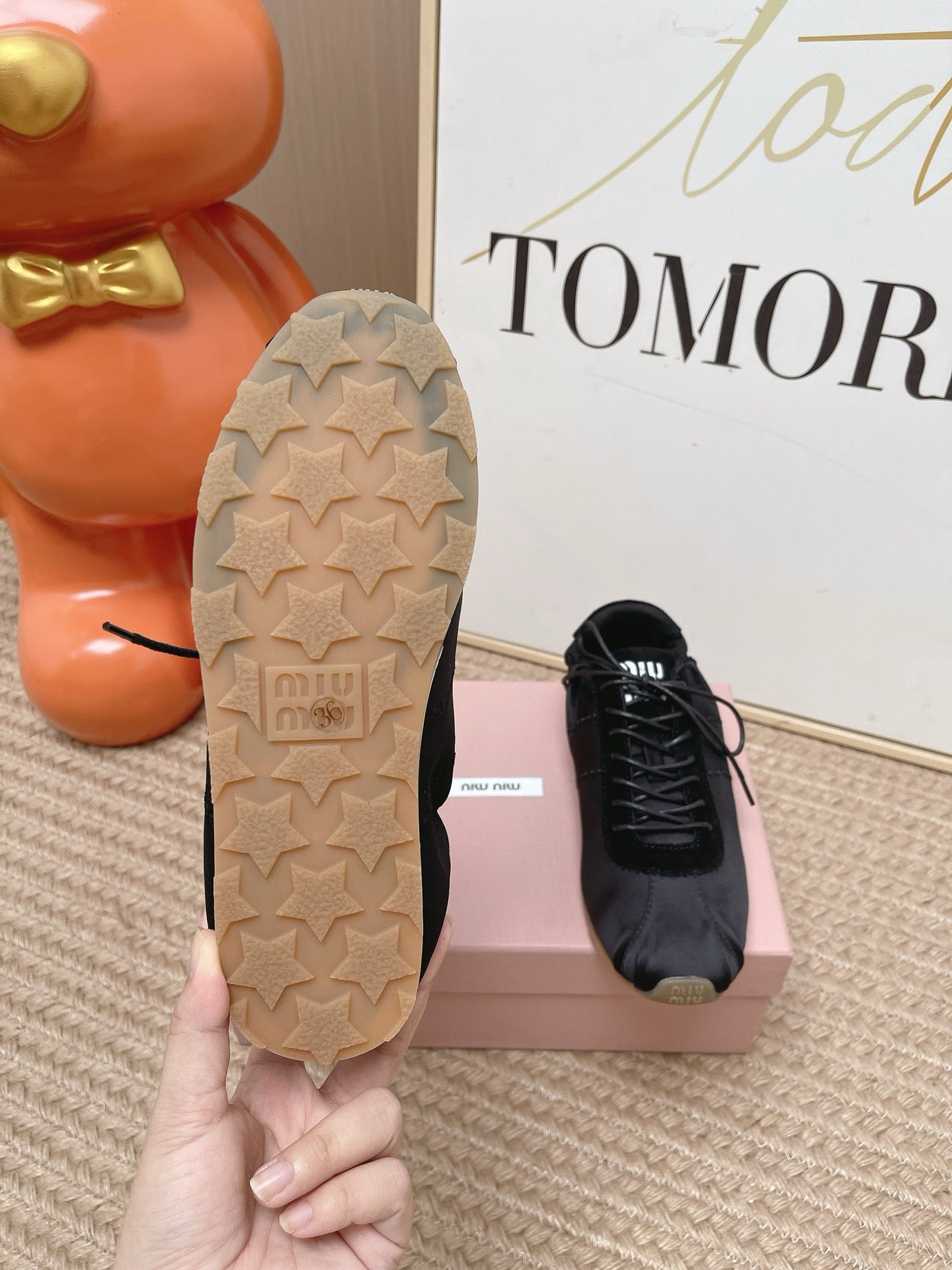 Miumiu 2026 Plume Sneakers Satin 950922