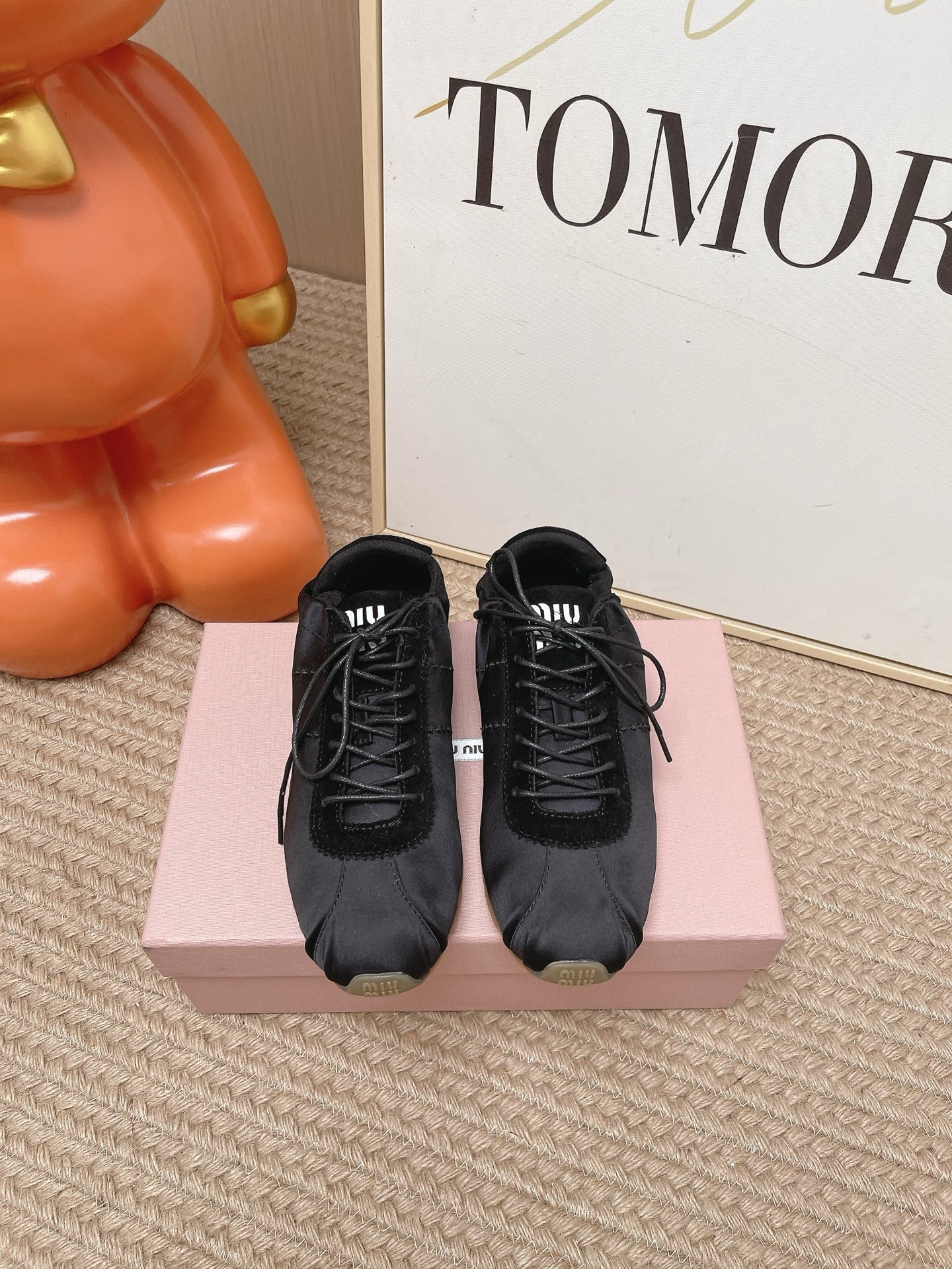 Miumiu 2026 Plume Sneakers Satin 950922
