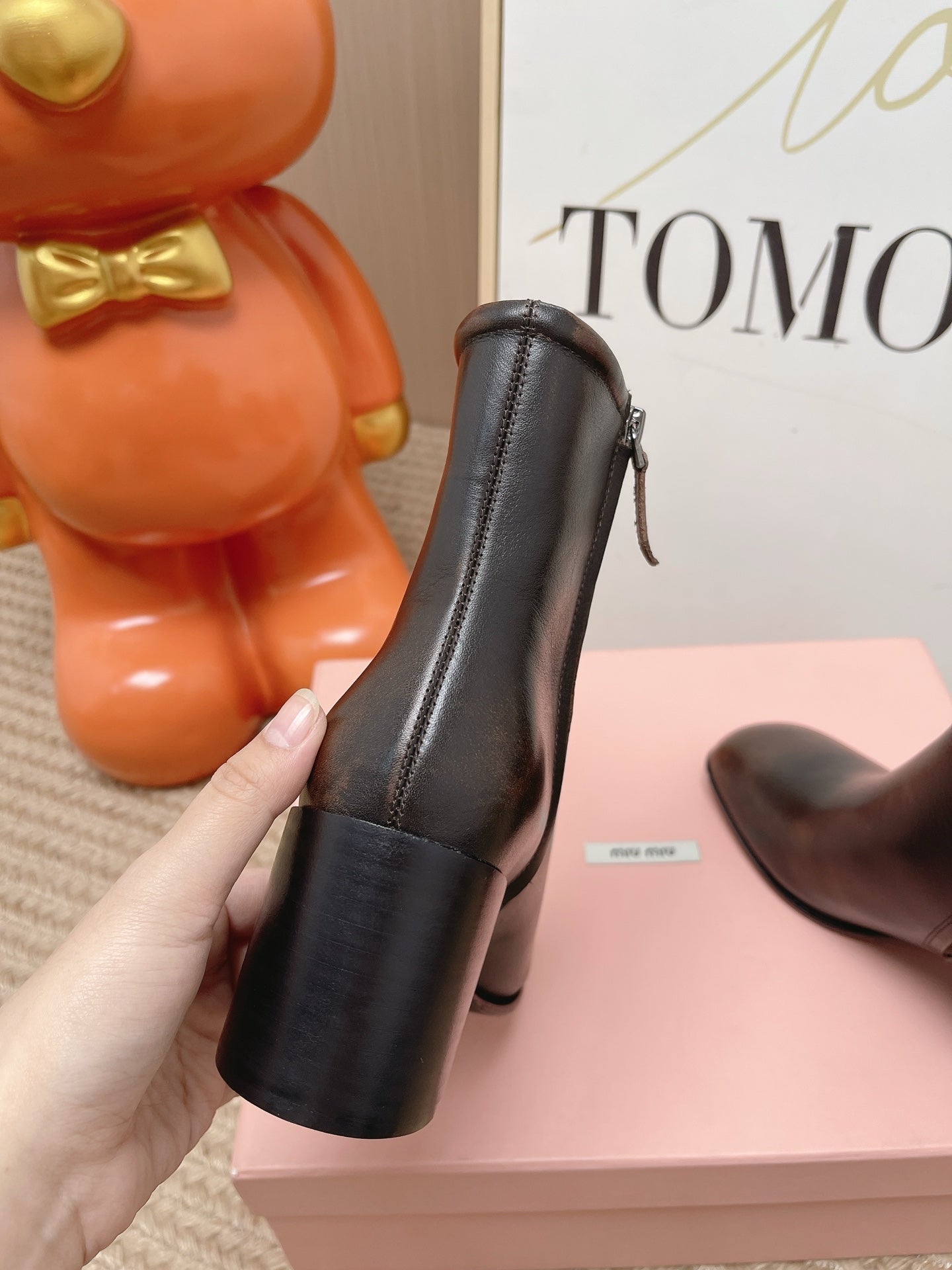 Miumiu 2026 Ankle Boots 60mm Cowhide 950954