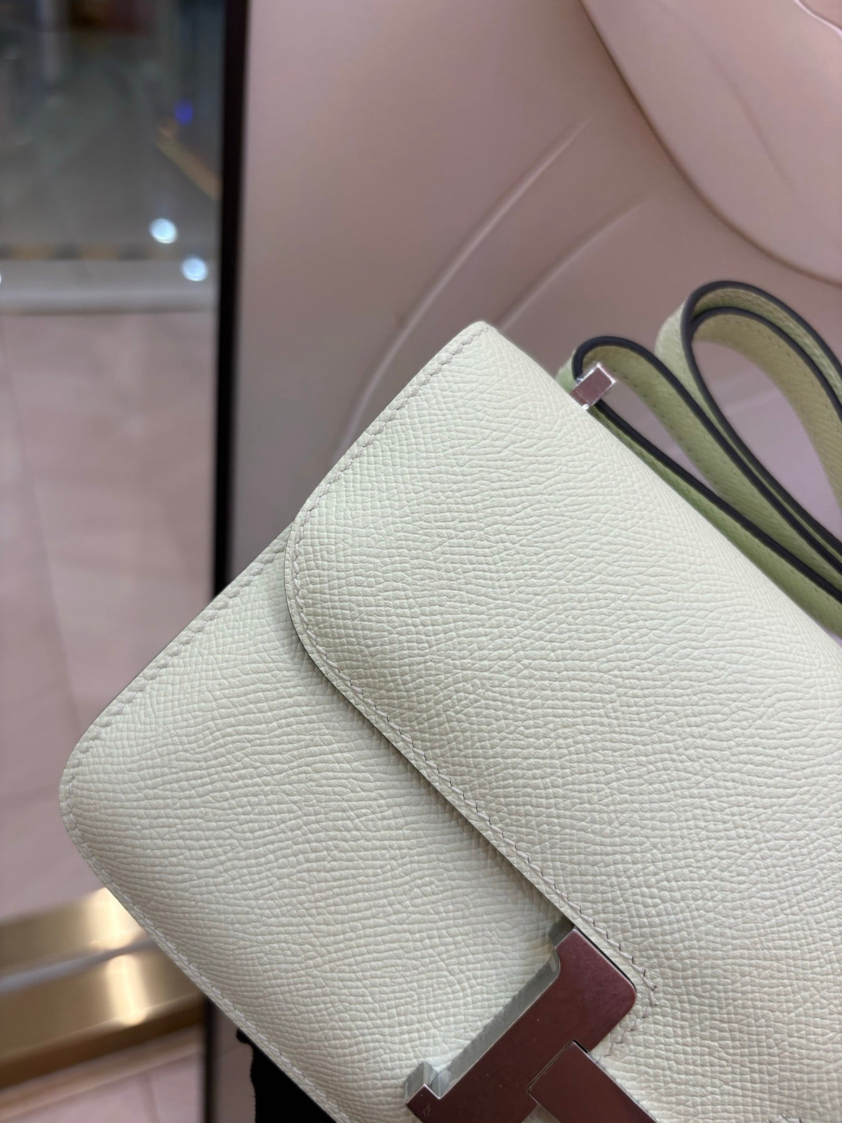 High-end Hermes 2026 Constance Elan 24cm Bag Epsom Leather 1