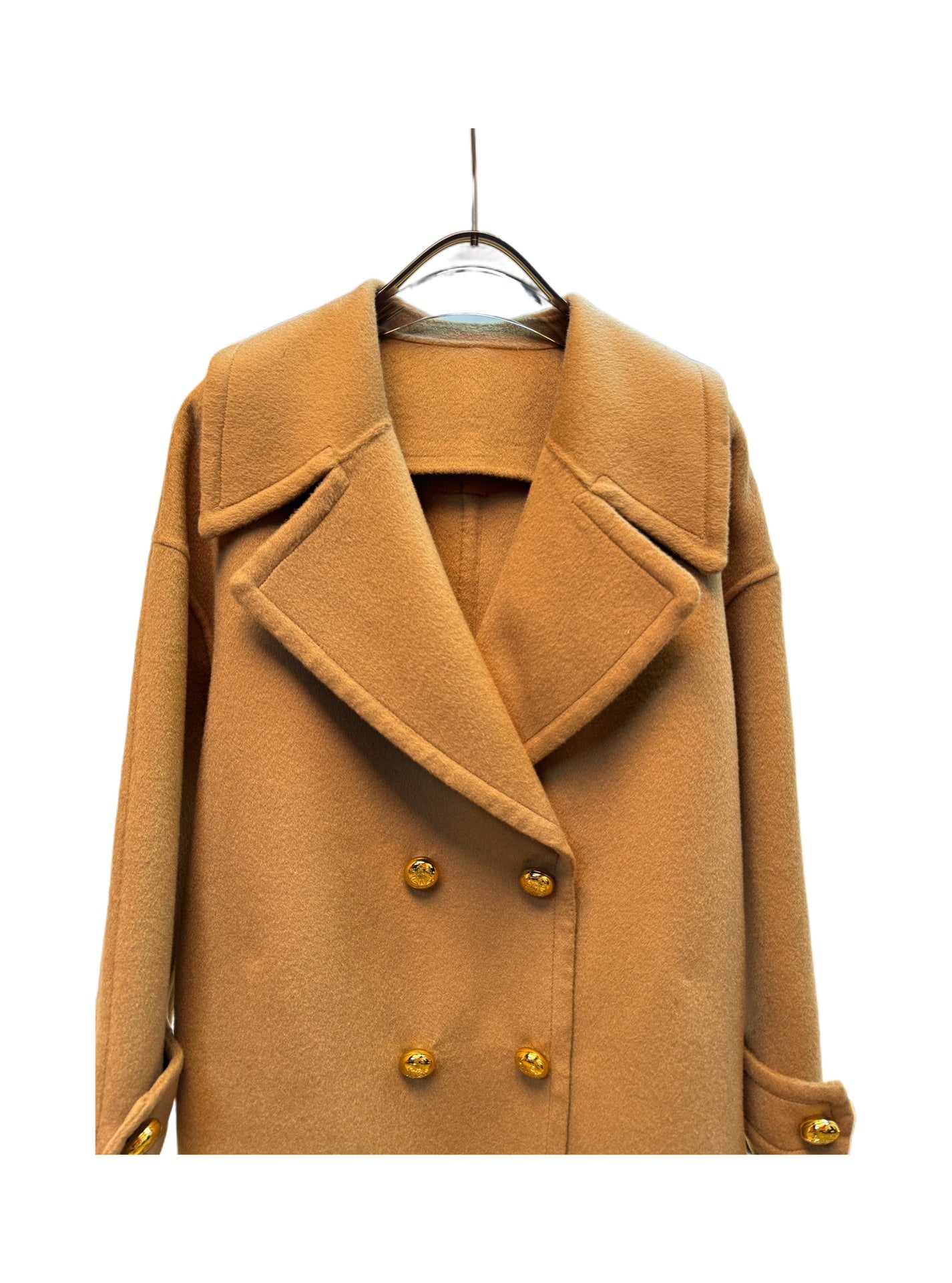 Loewe 2025 Coat Camel Wool Cashmere 305192