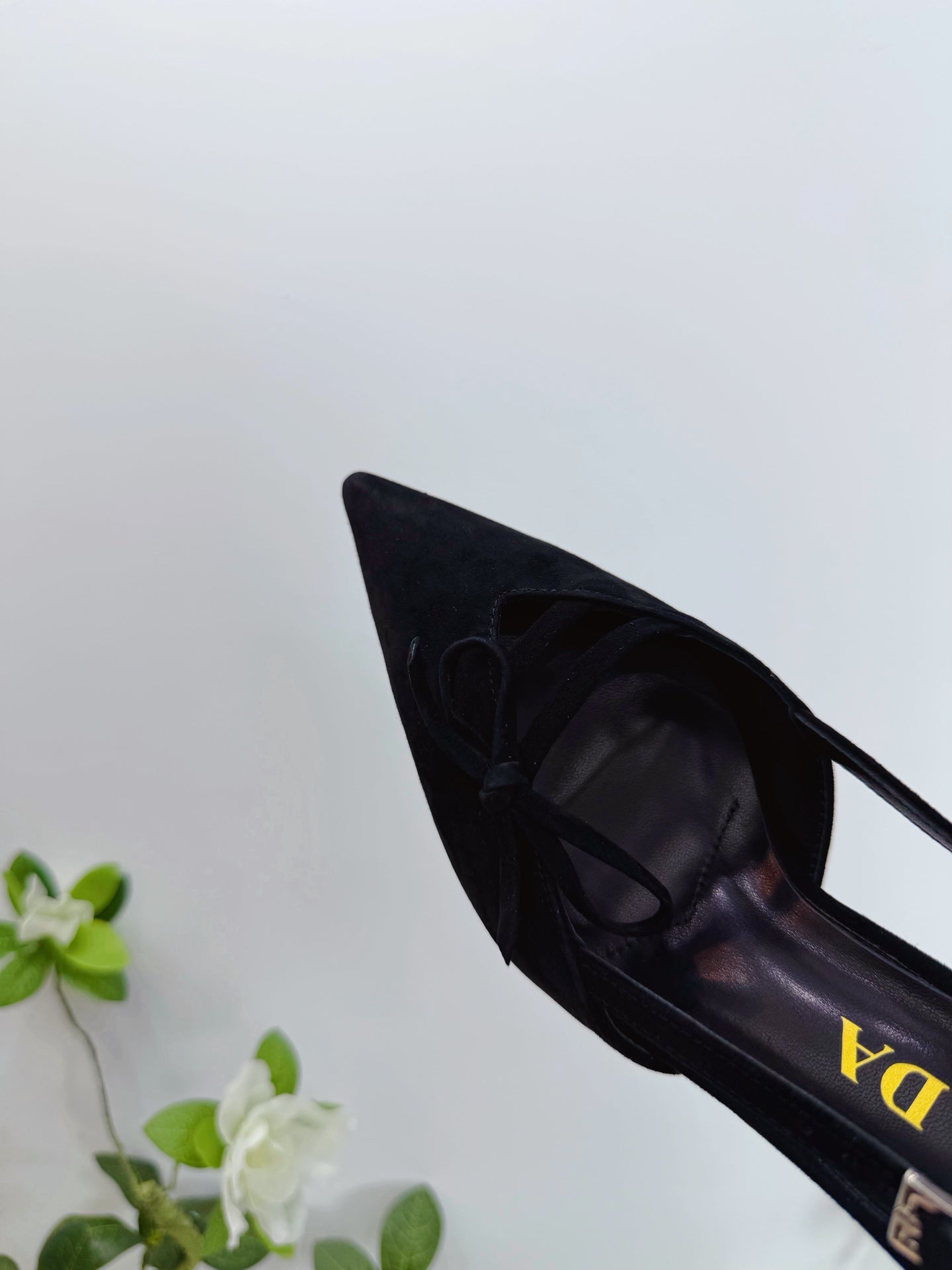 PRA 26SS Pumps 75  Black Suede 592349