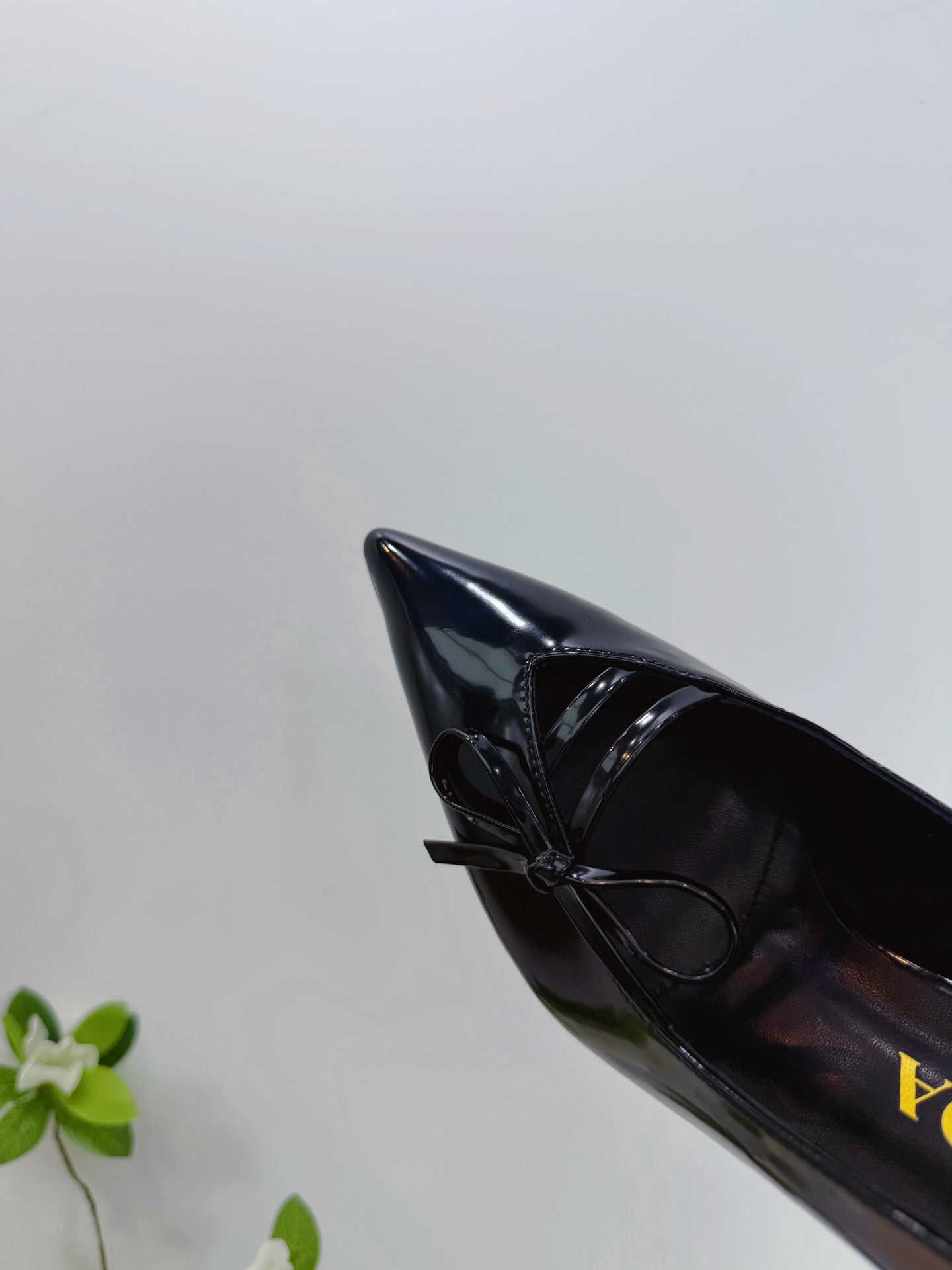 PRA 26SS High Heels Pumps 75 Black Patent Leather 592352