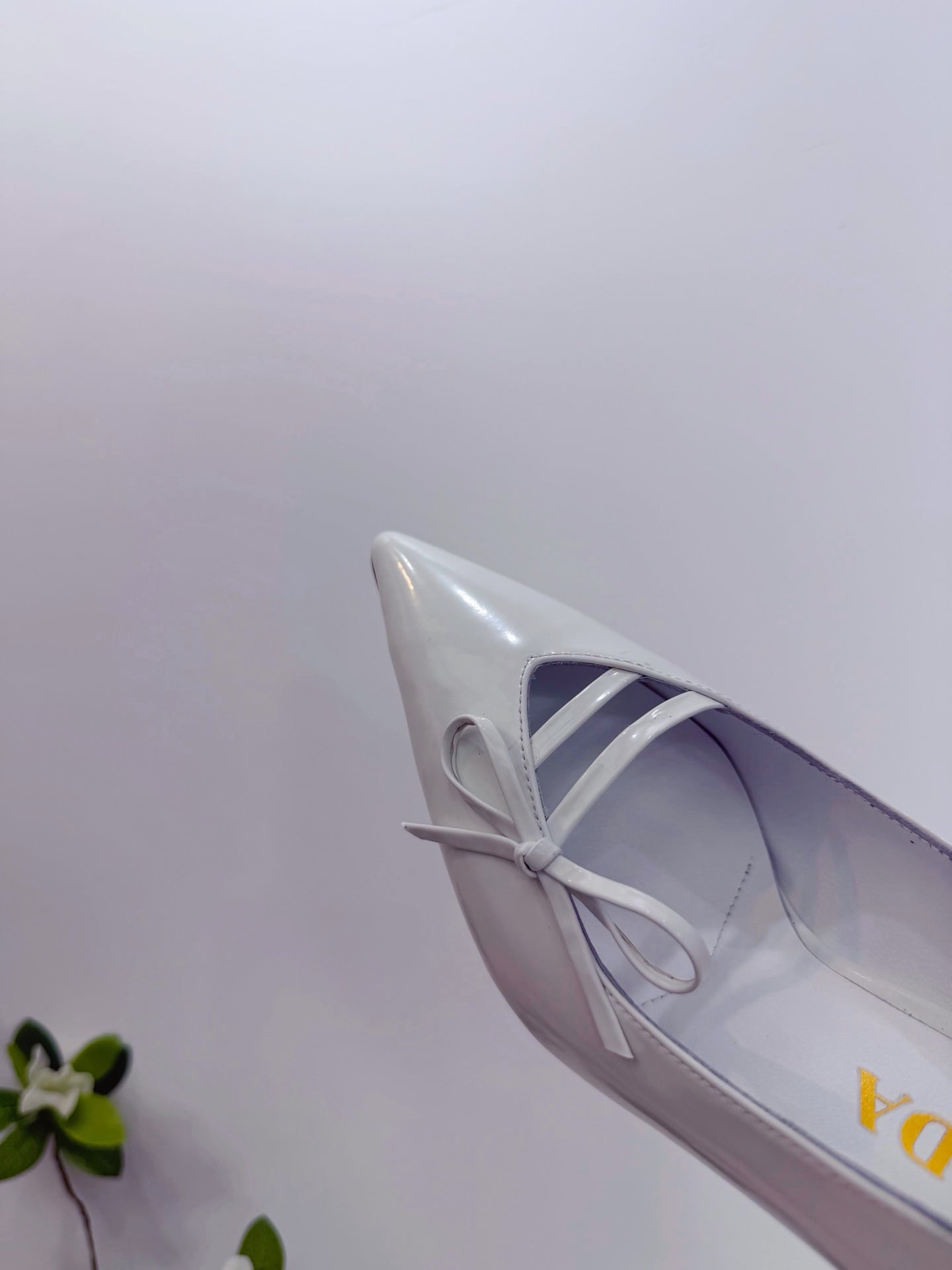 PRA 26SS High Heels Pumps 75 White Patent Leather 592353