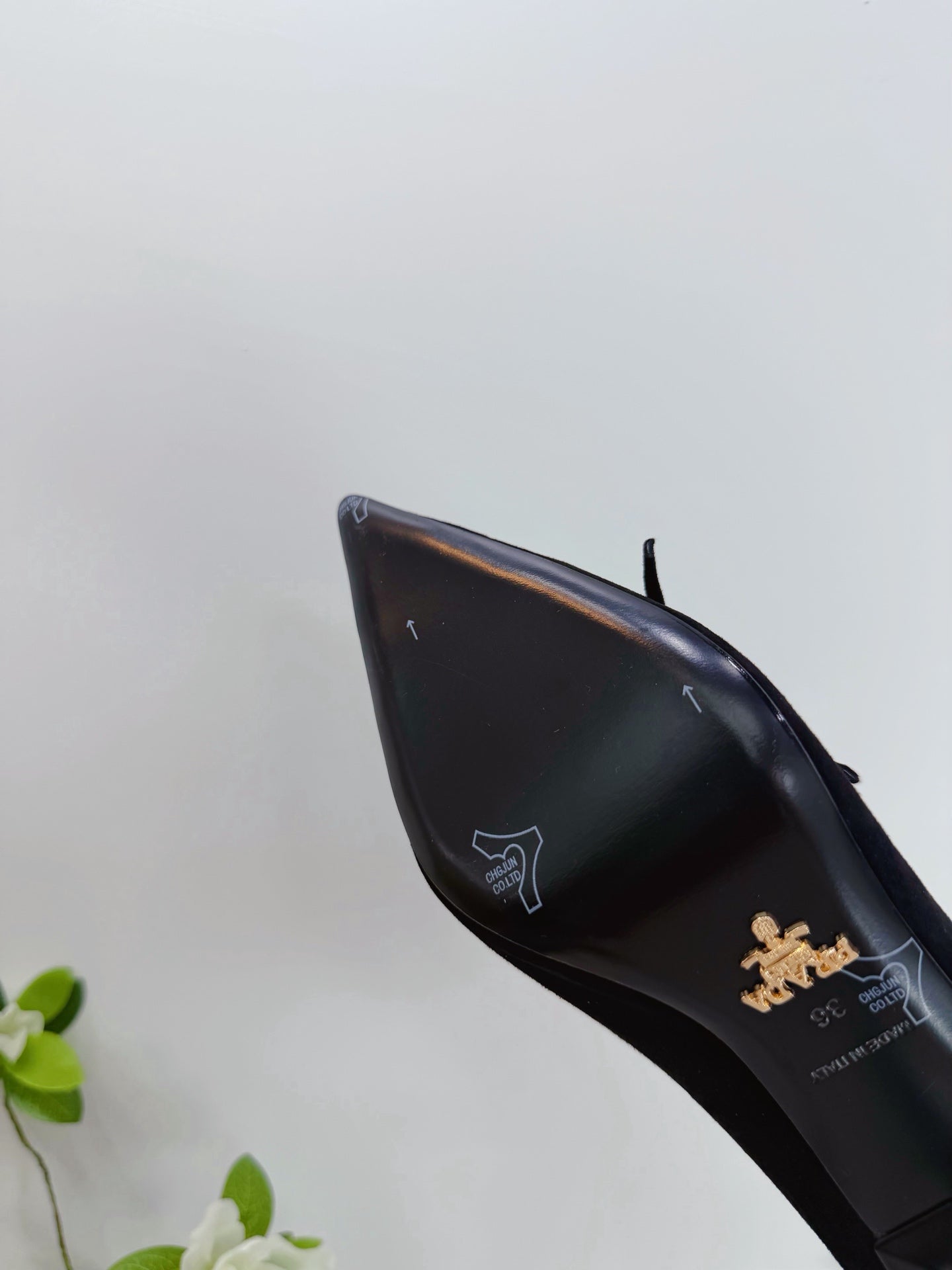 PRA 26SS High Heels Pumps 75 Black Suede 592356