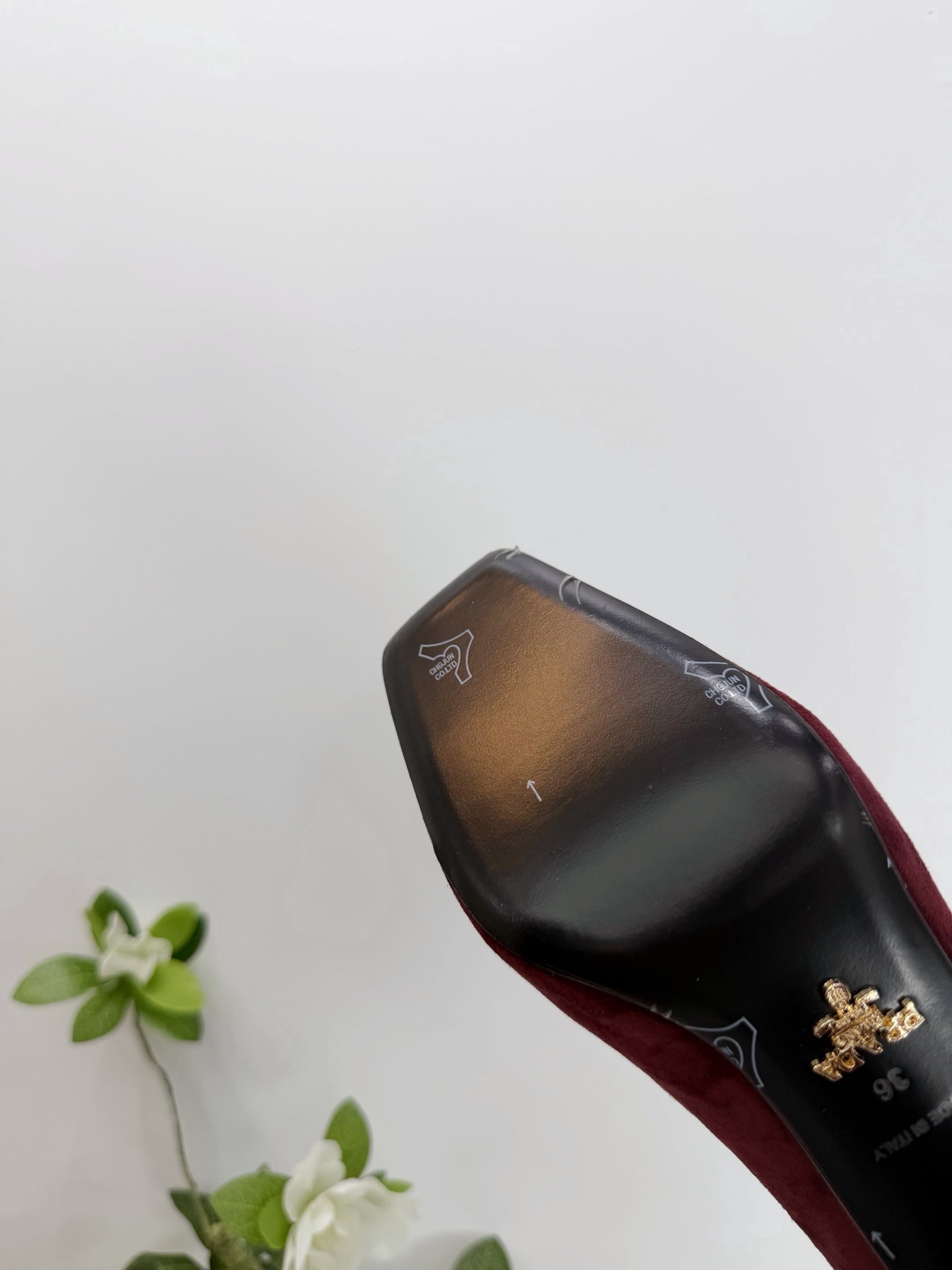 PRA 26SS High Heel Pump 85 Burgundy Suede 592370