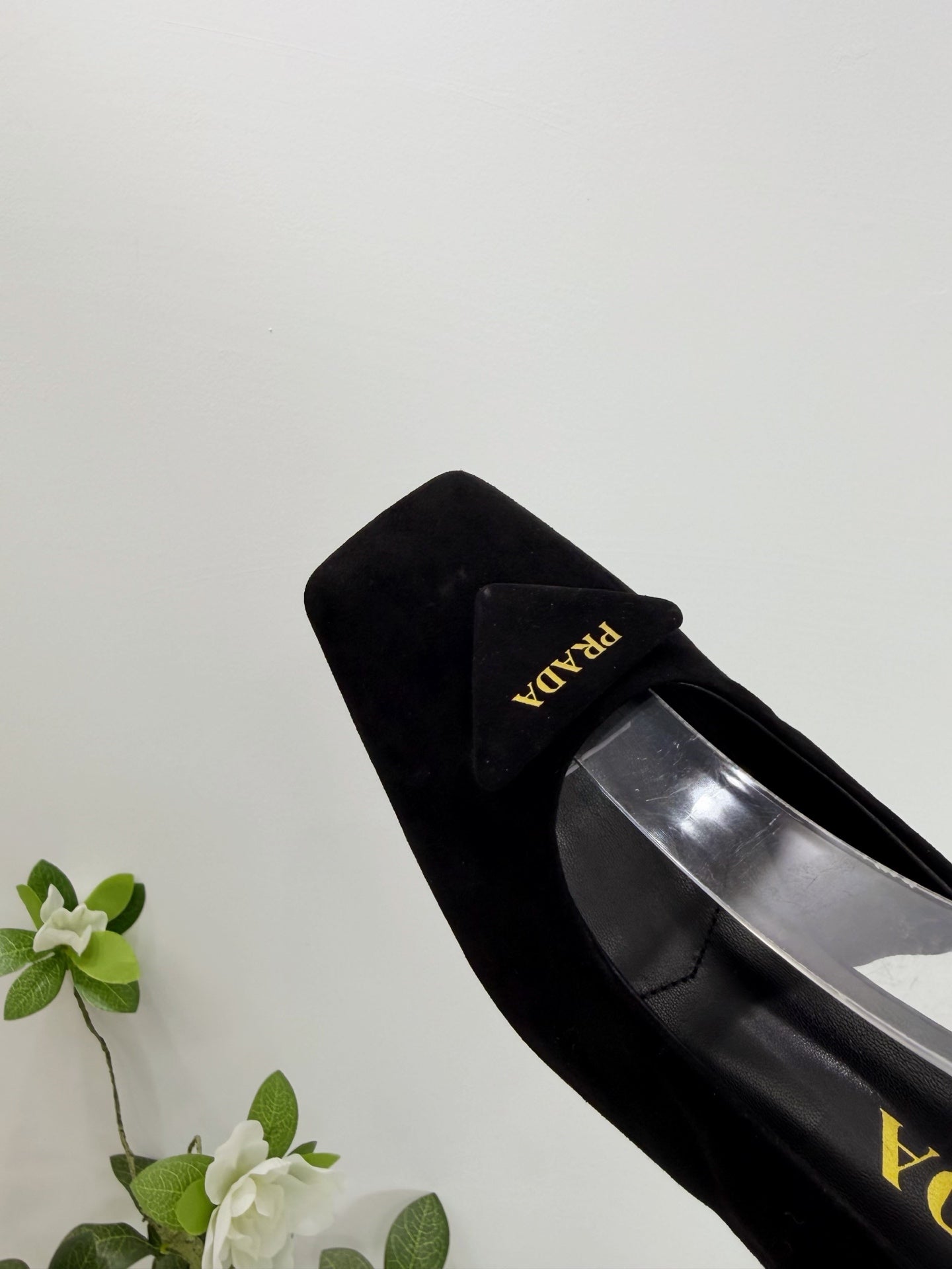 PRA 26SS Slingback 85 Black Suede 592373