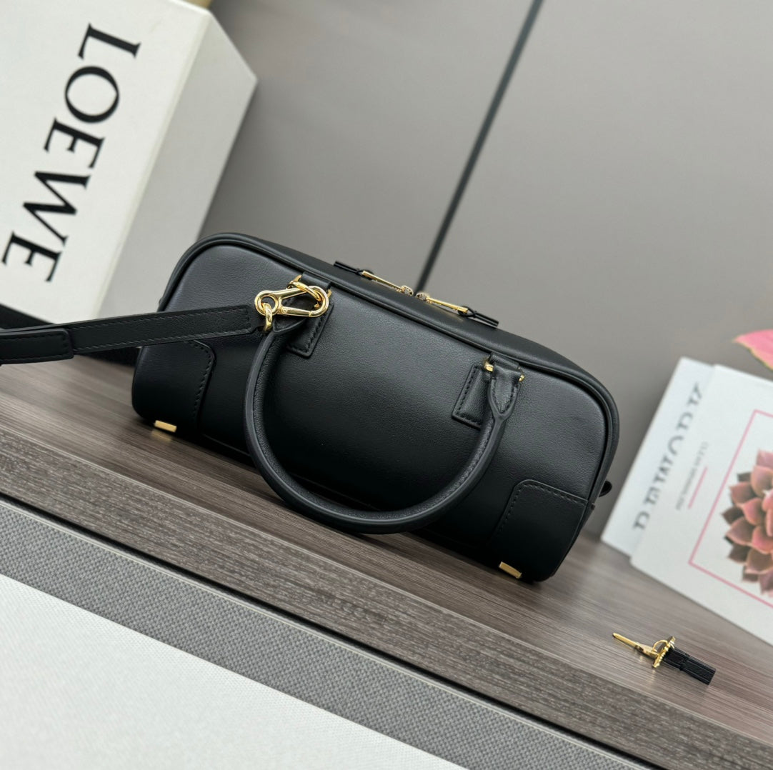 Loewe Mini Bowling Bag 23 Black Calfskin 280621