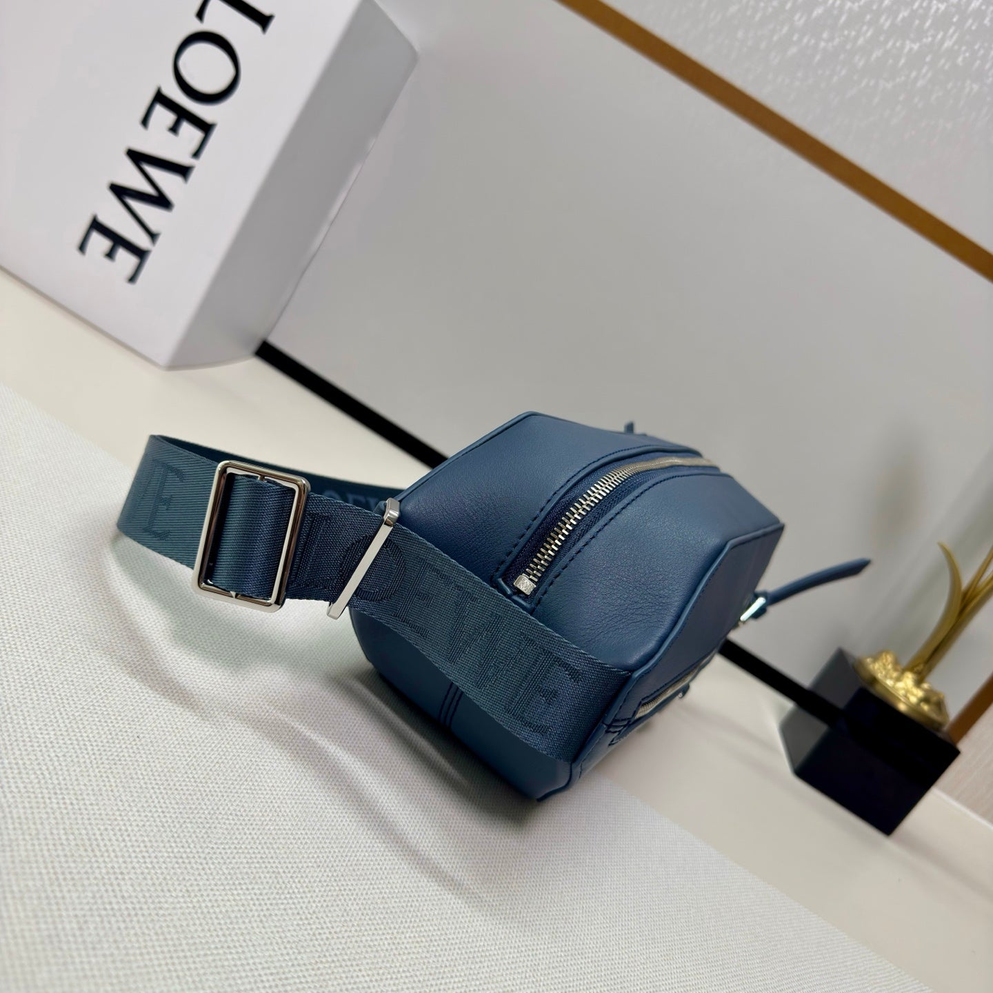 Loewe 2025 Convertible Sling Indigo Dye Calfskin 274664