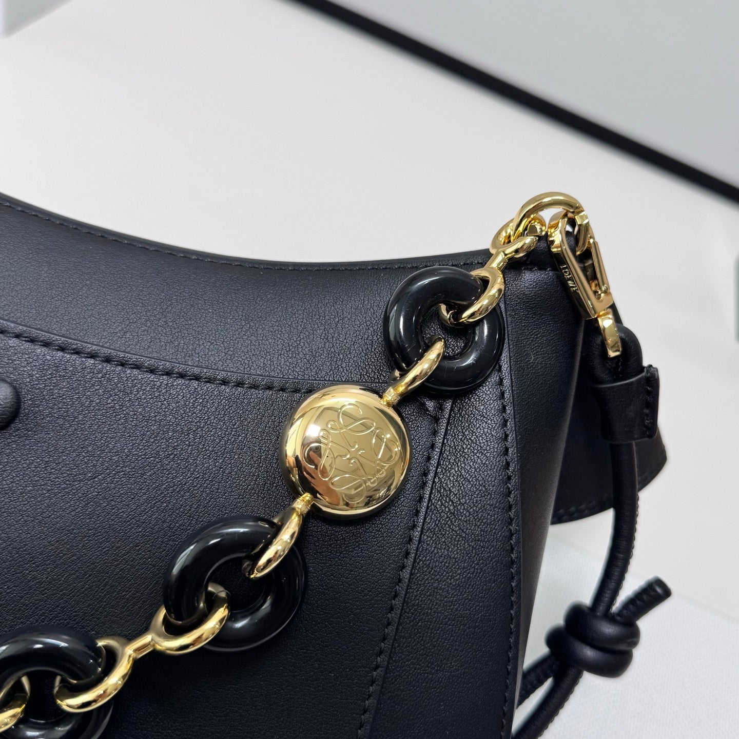 Loewe 2025 Ola 26 Bag Black Smooth Calfskin 274674