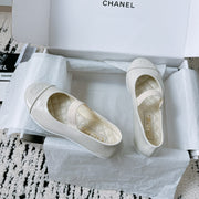 CC Mary Janes 15mm In White Patent Leather 144722
