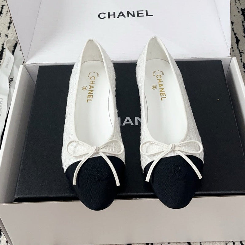 Chanel 2026 Ballet Flat Tweed 900722