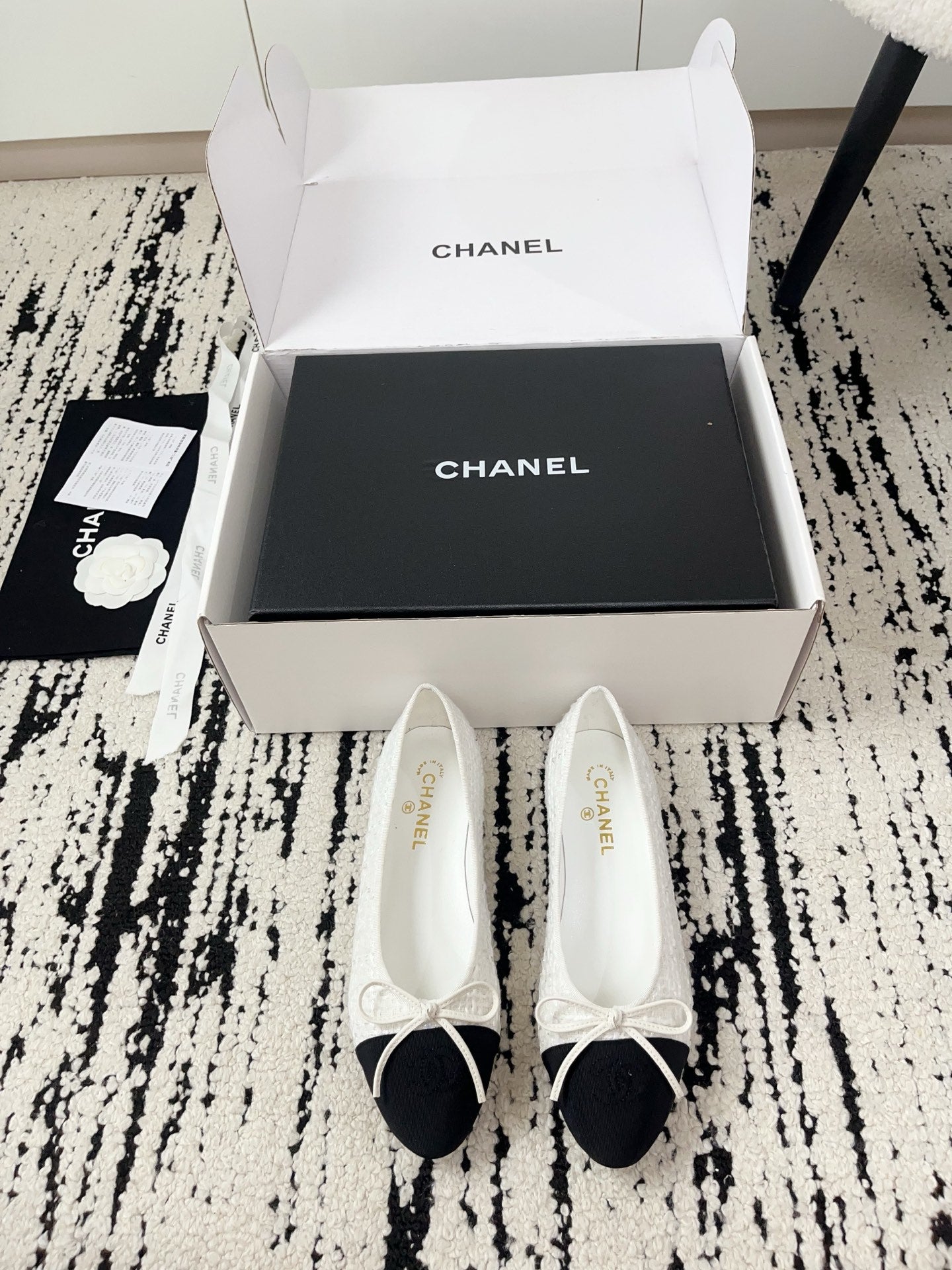 Chanel 2026 Ballet Flat Tweed 900722