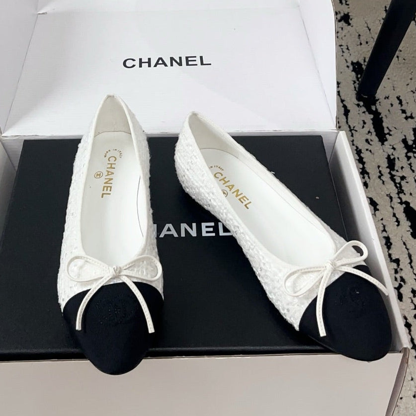 Chanel 2026 Ballet Flat Tweed 900722