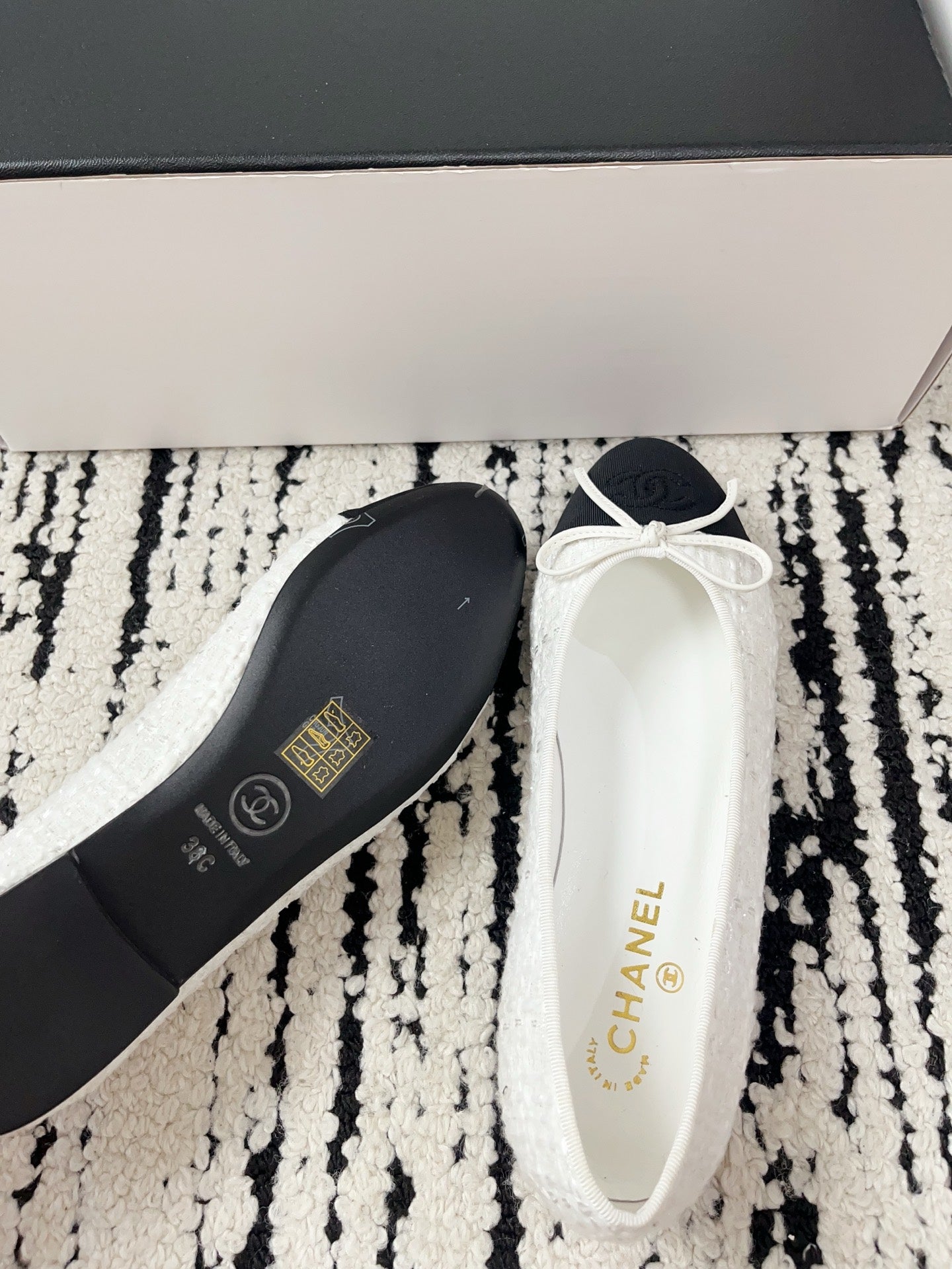 Chanel 2026 Ballet Flat Tweed 900722