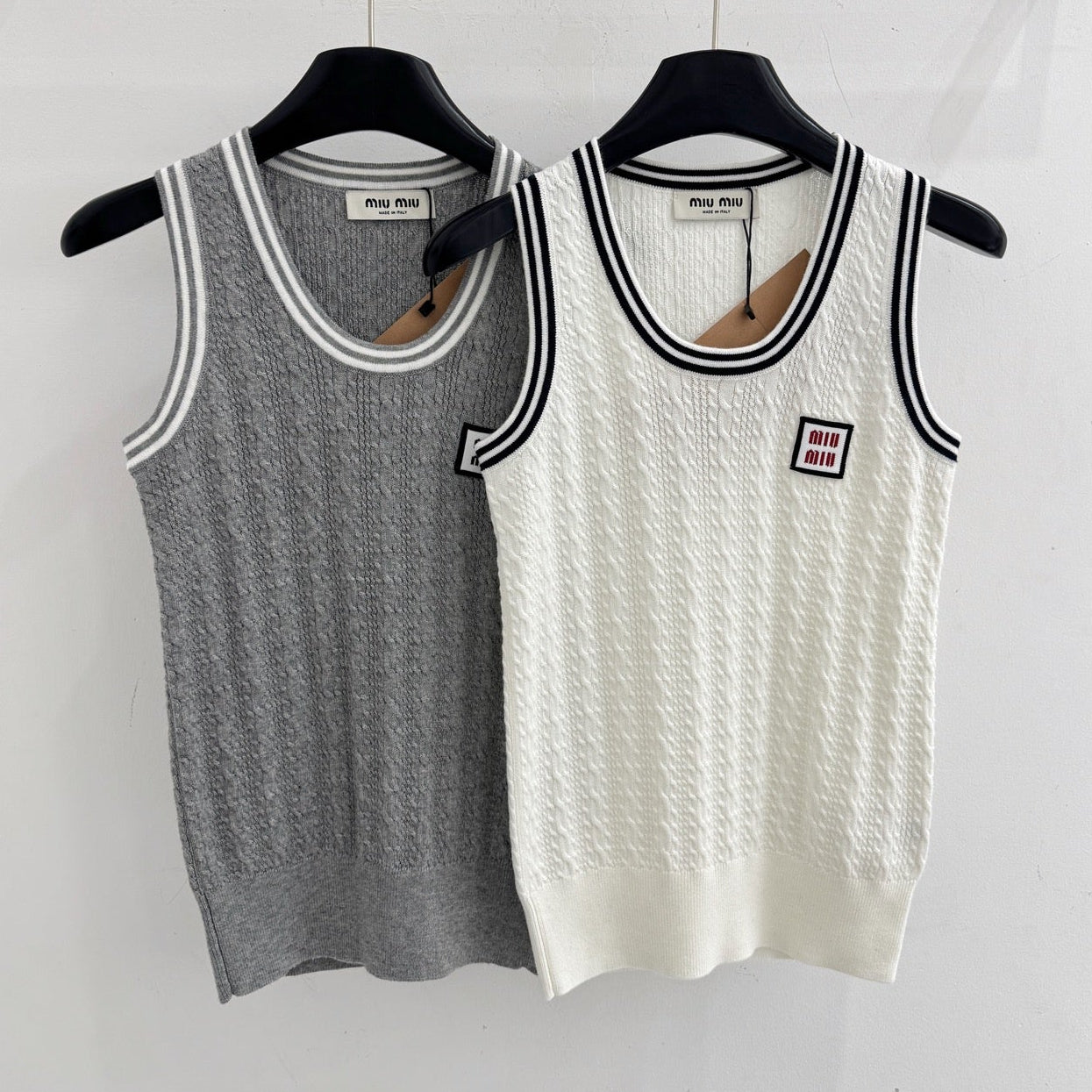 MiuMiu 2026 Knit Vest Wool 642706