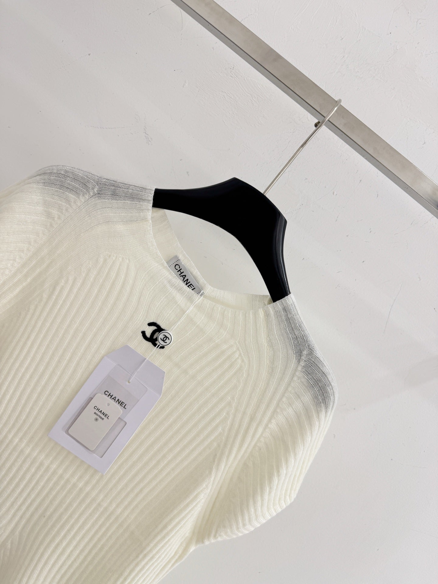 Chanel 2026 Short-Sleeve Shirt Wool 732780
