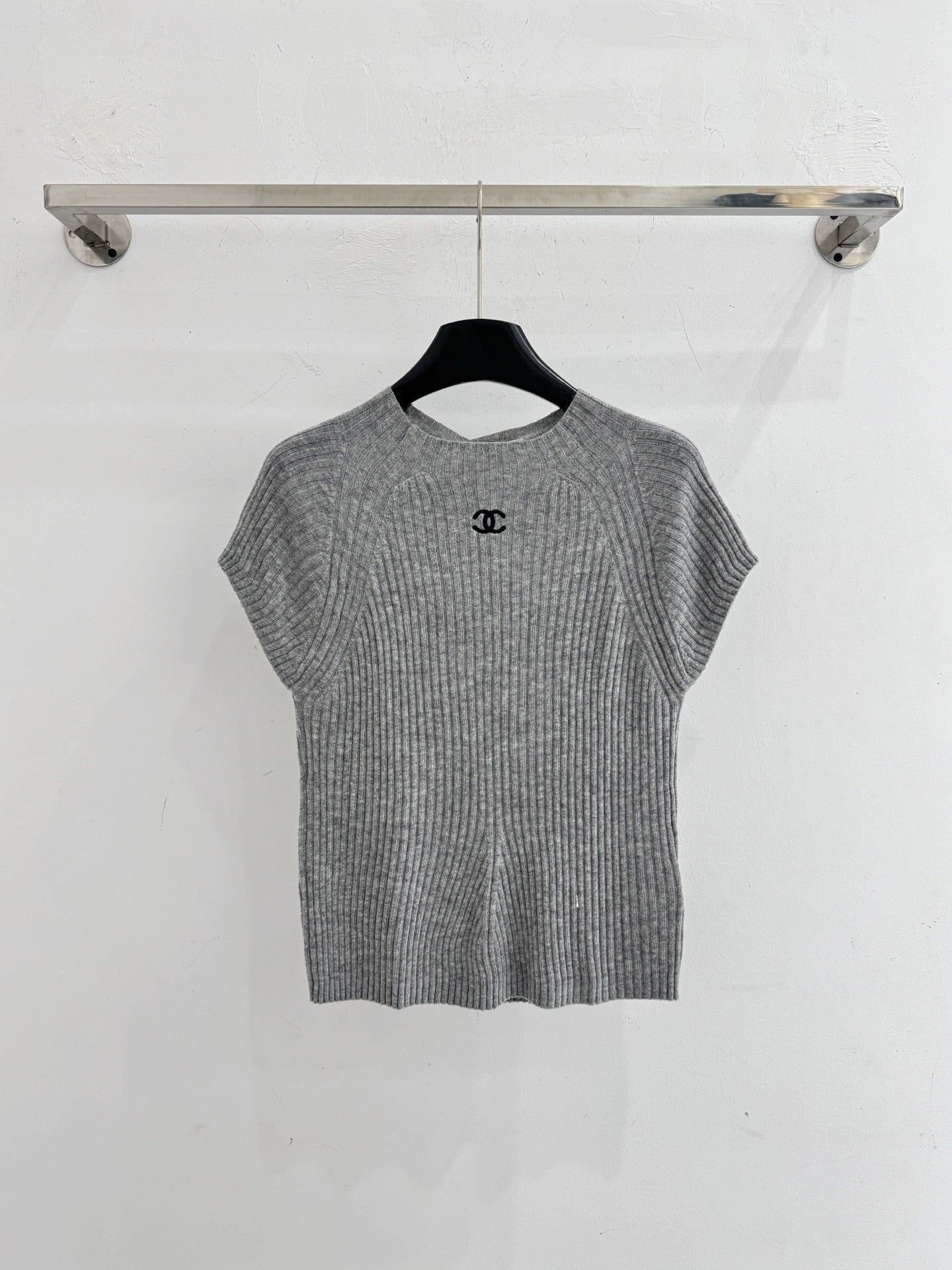 Chanel 2026 Short-Sleeve Shirt Wool 732780