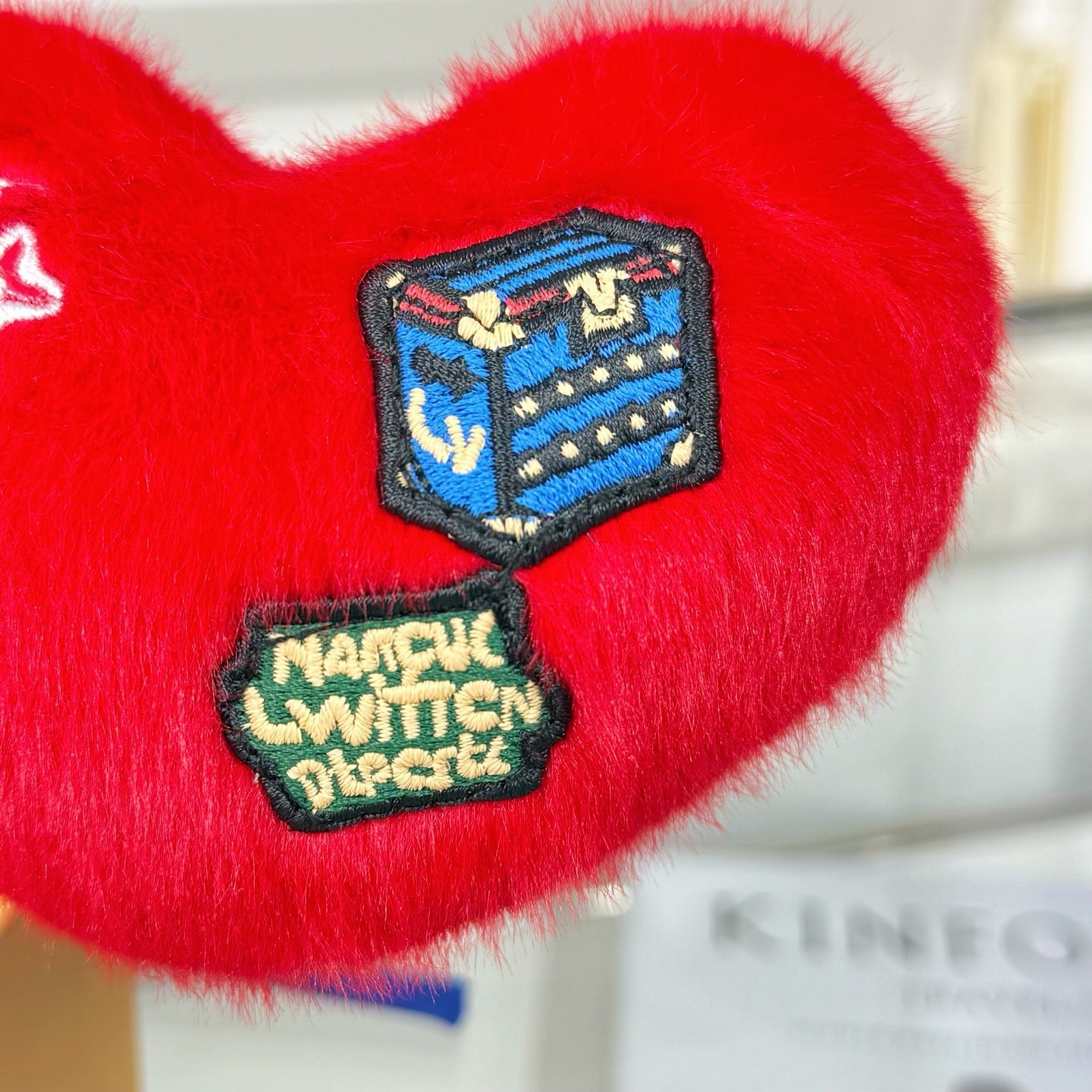 LV Lucky Heart Charm Red mix Colors Wool