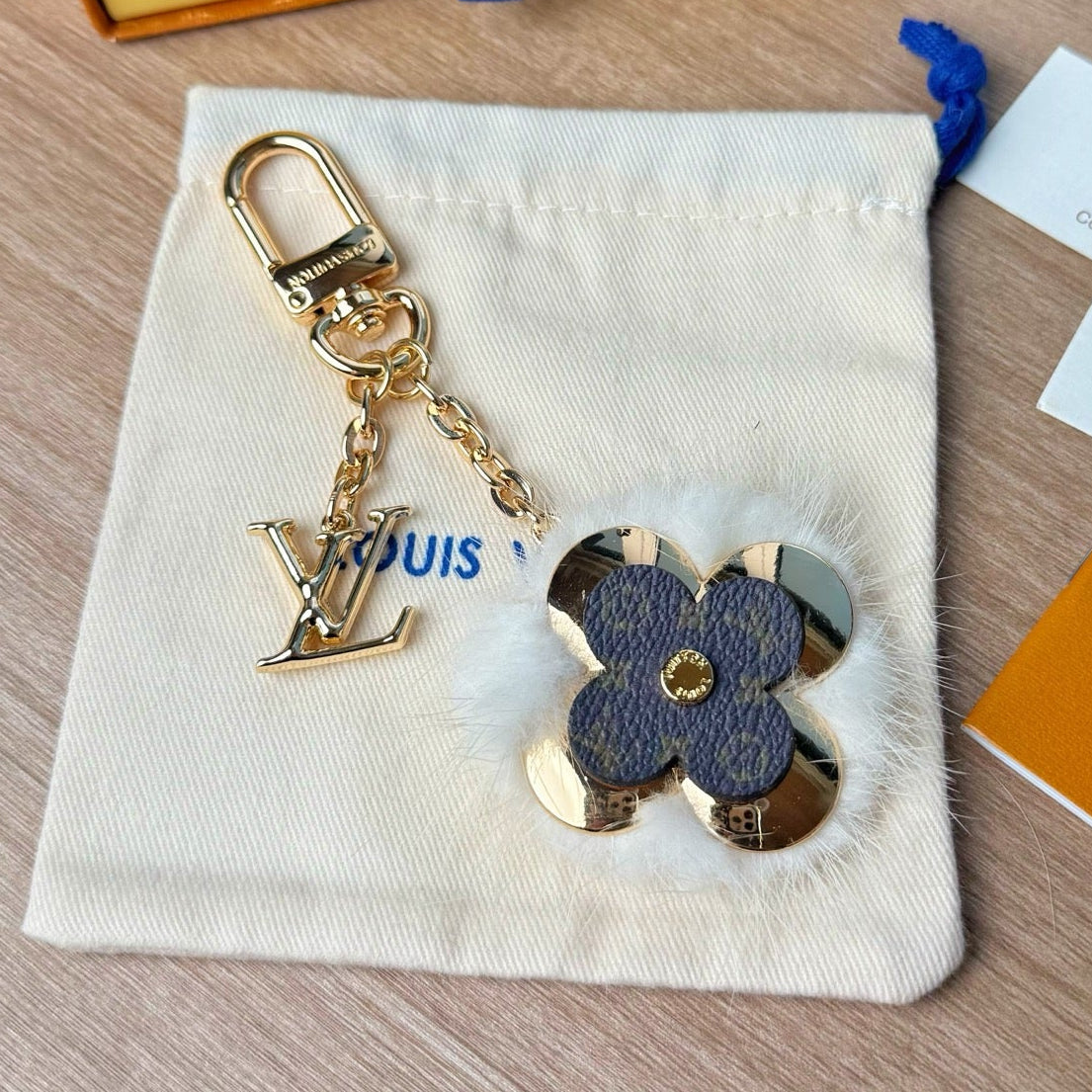 LV Monogram Blooming Flowers BB Charm