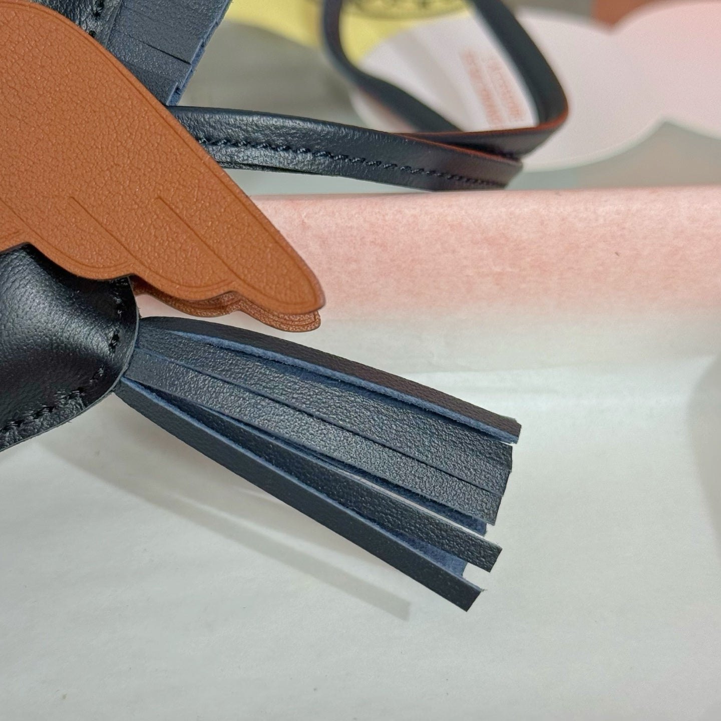 HM Rodeo Pegase PM Charm Black mix Brown Lambskin