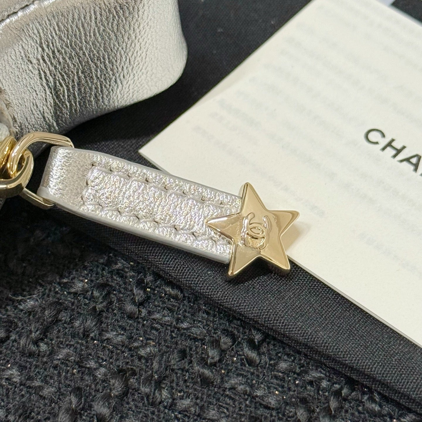 Chanel Five-pointed Star Lambskin Charm