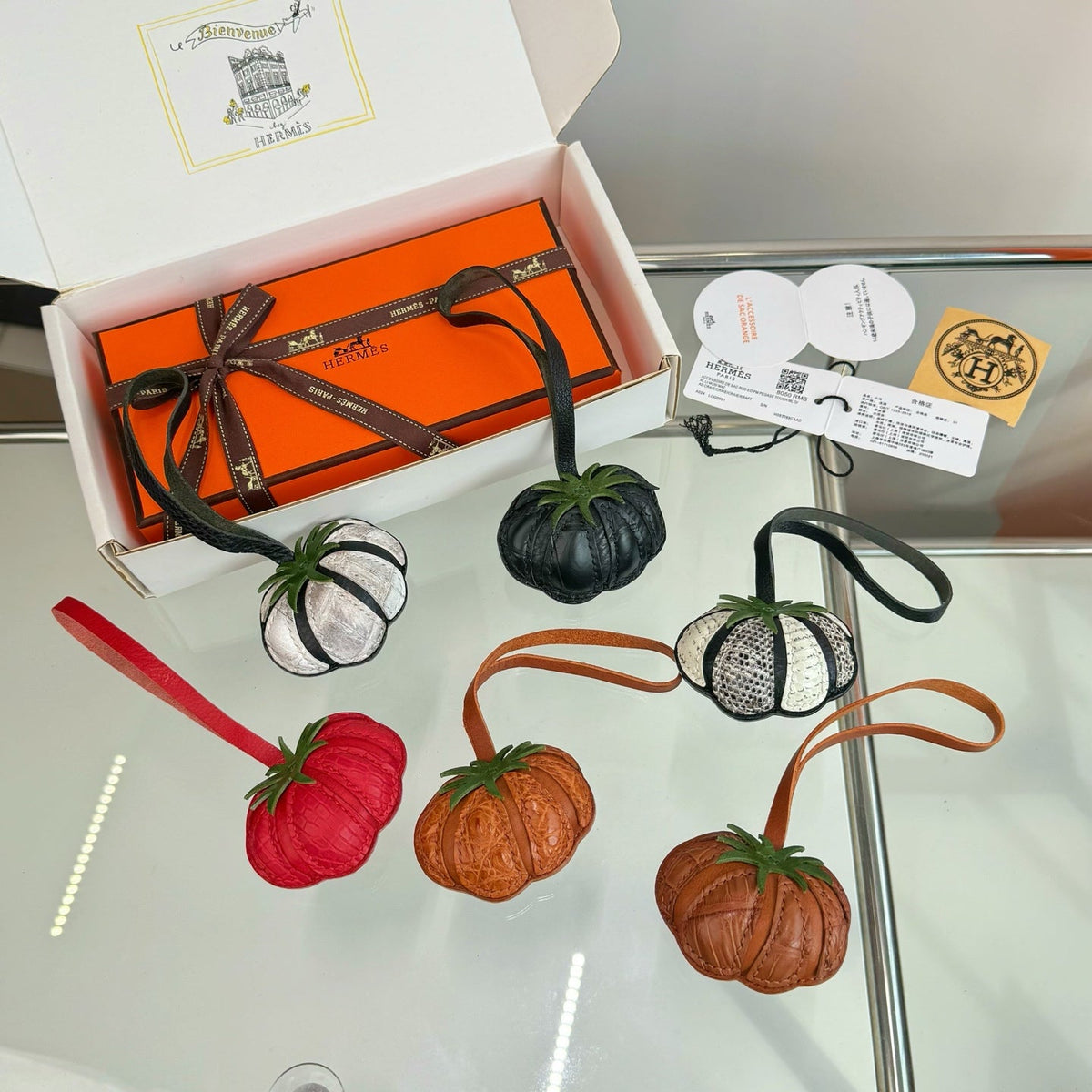 Hermes Tomato Bag Charm