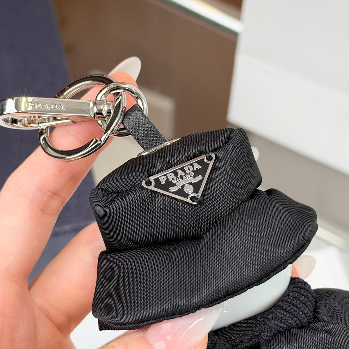 Prada Soft Robot Re-Nylon Bag Charm 546252