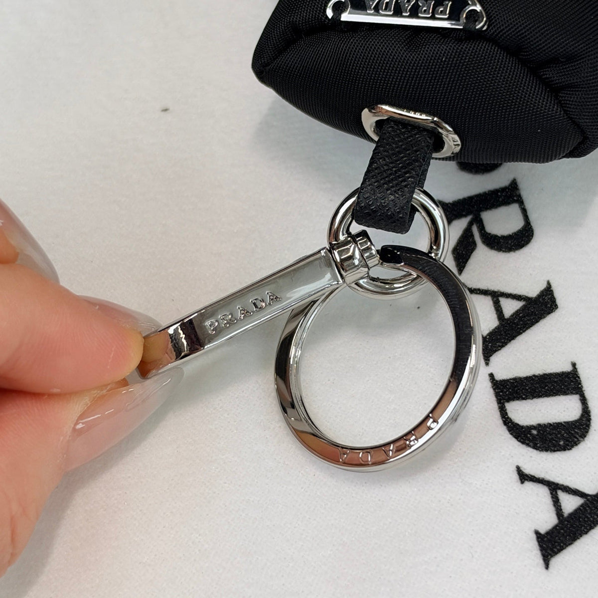 Prada Soft Robot Re-Nylon Bag Charm 546252