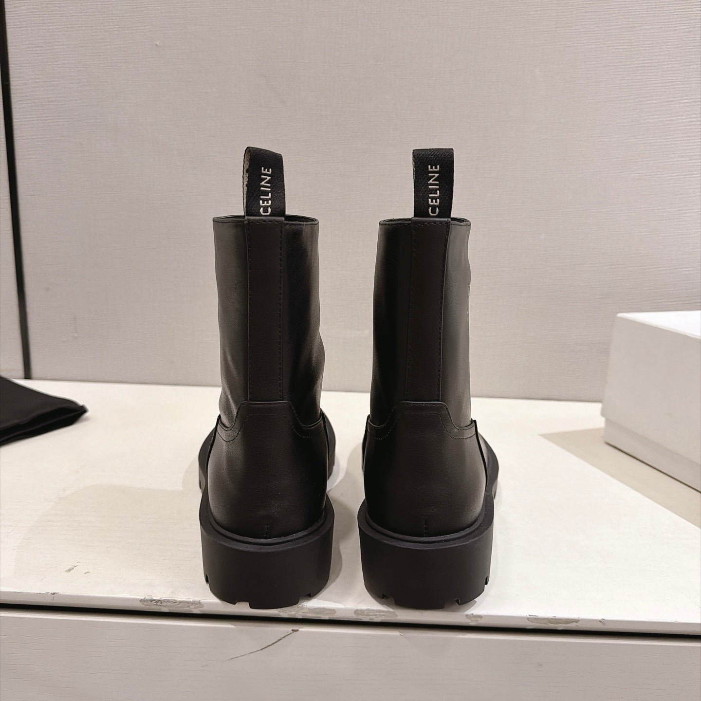 Celine 2026 Margaret Boots Leather 101100