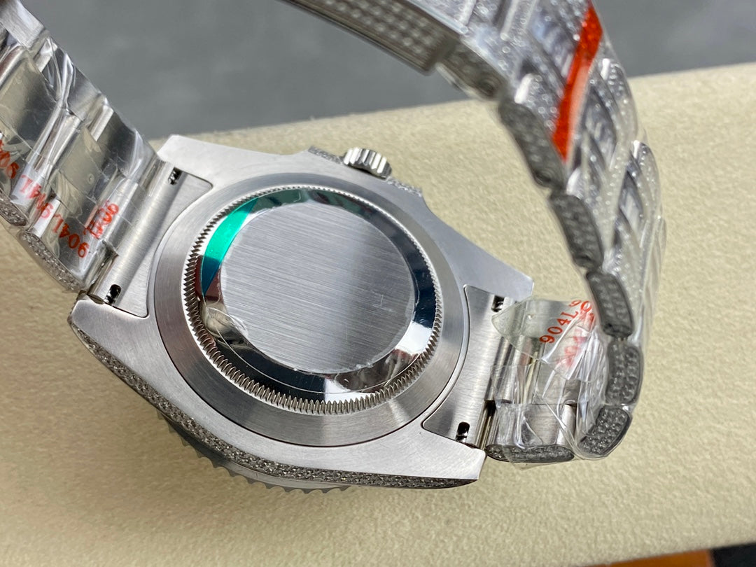 Rolex Submariner Date Rainbow Full Diamond