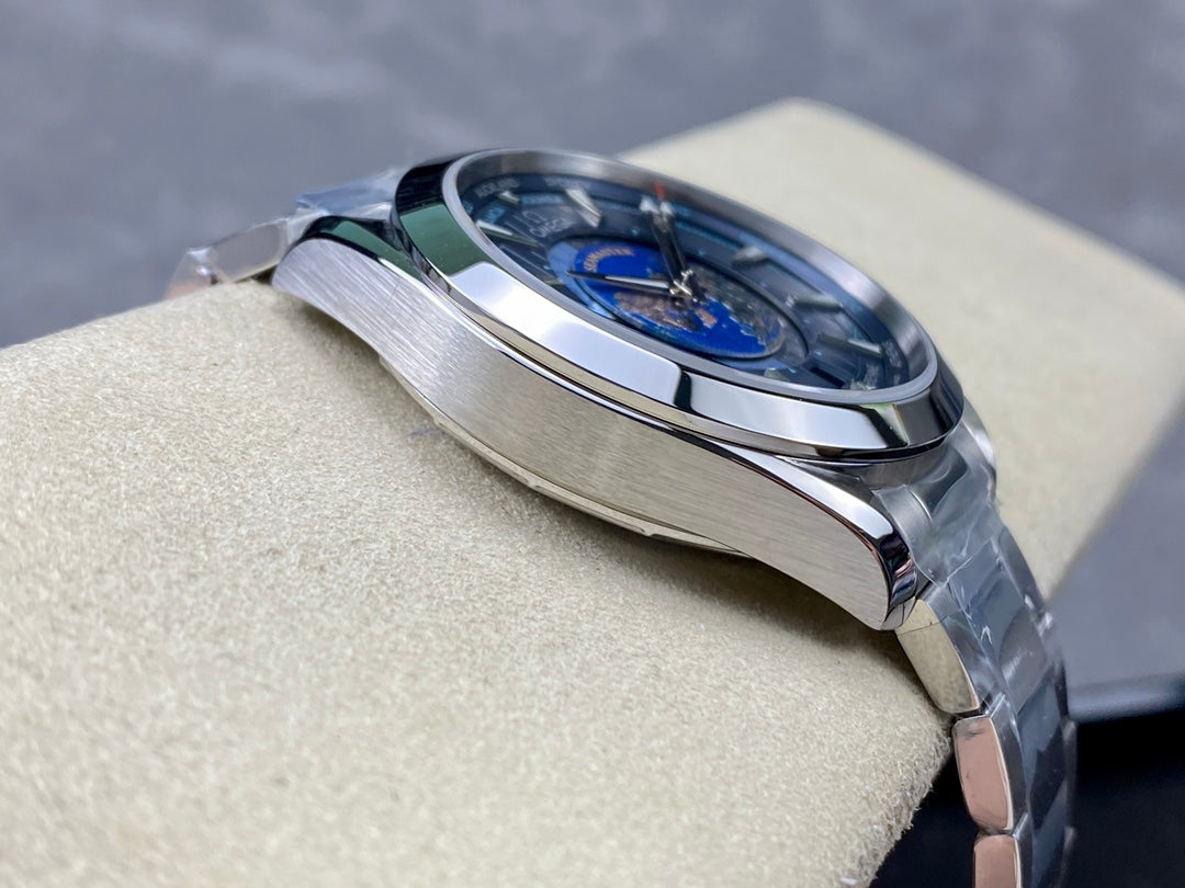 Omega Seamaster Aqua Terra Worldtimer 43mm Blue Dial