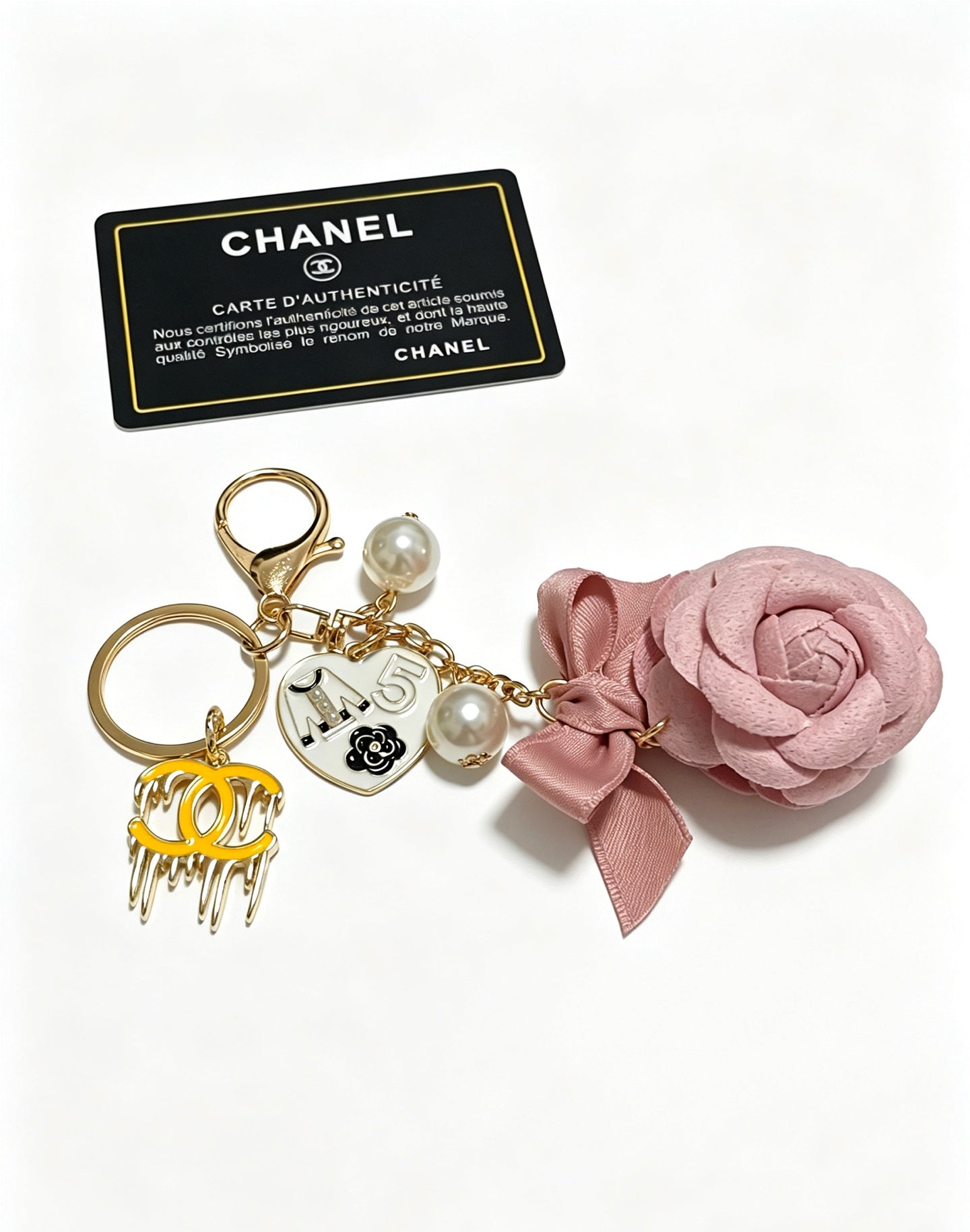 Chanel Camellia Flower Charm