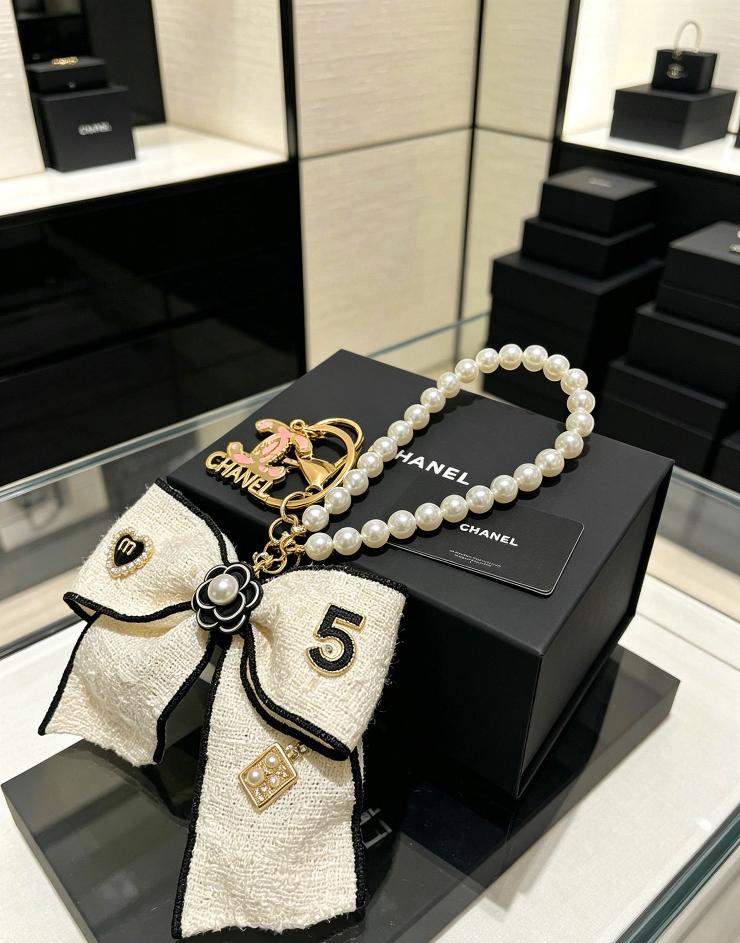 Chanel Bow Charm