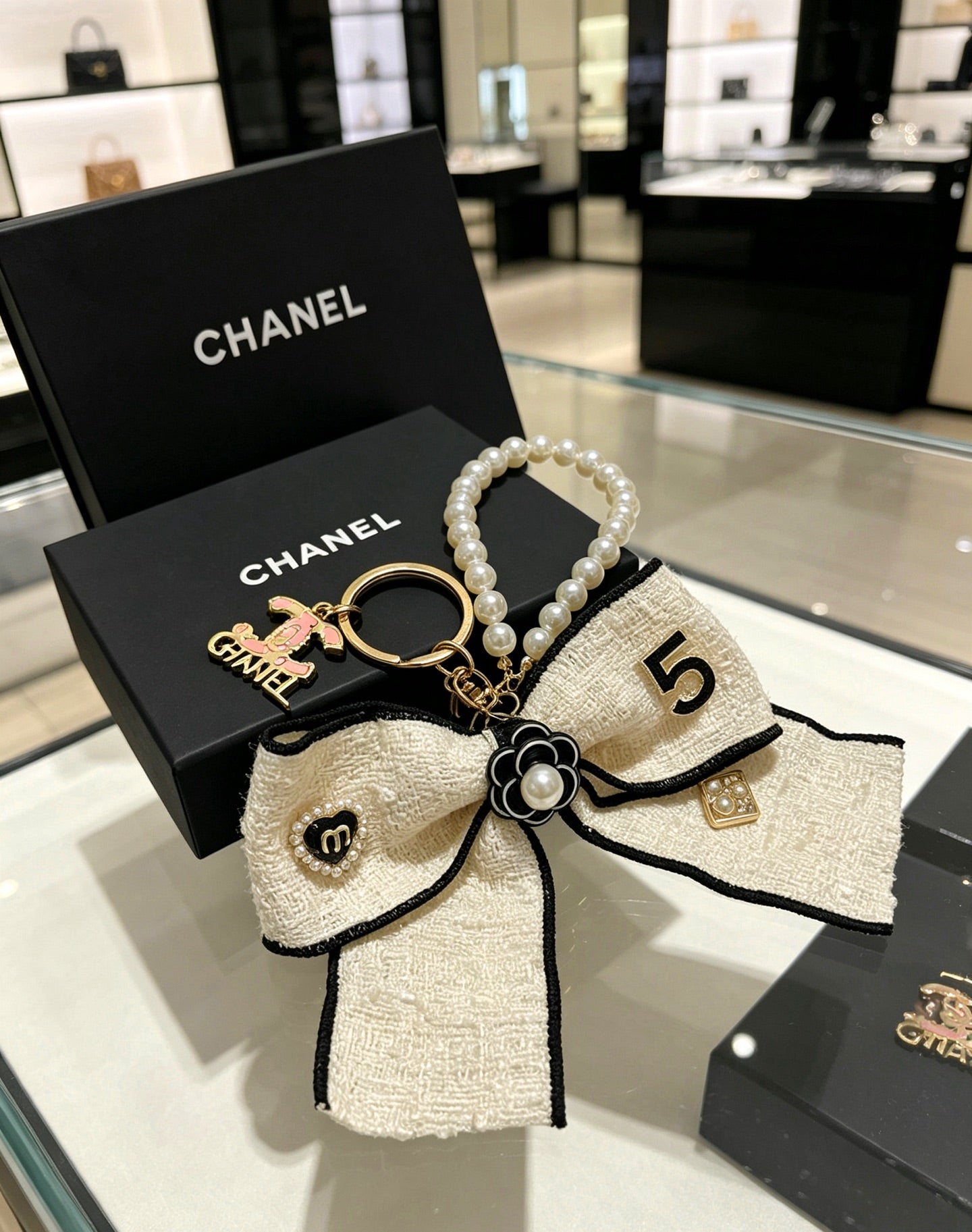 Chanel Bow Charm