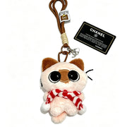 Chanel Plush Cute Cat Charm