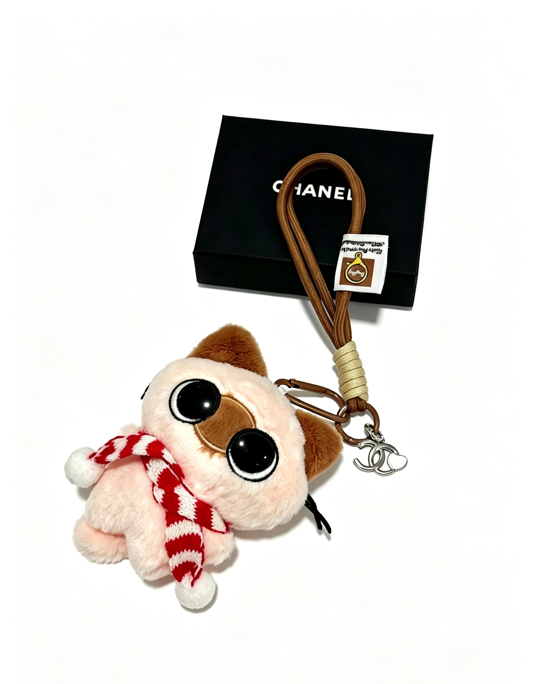 Chanel Plush Cute Cat Charm