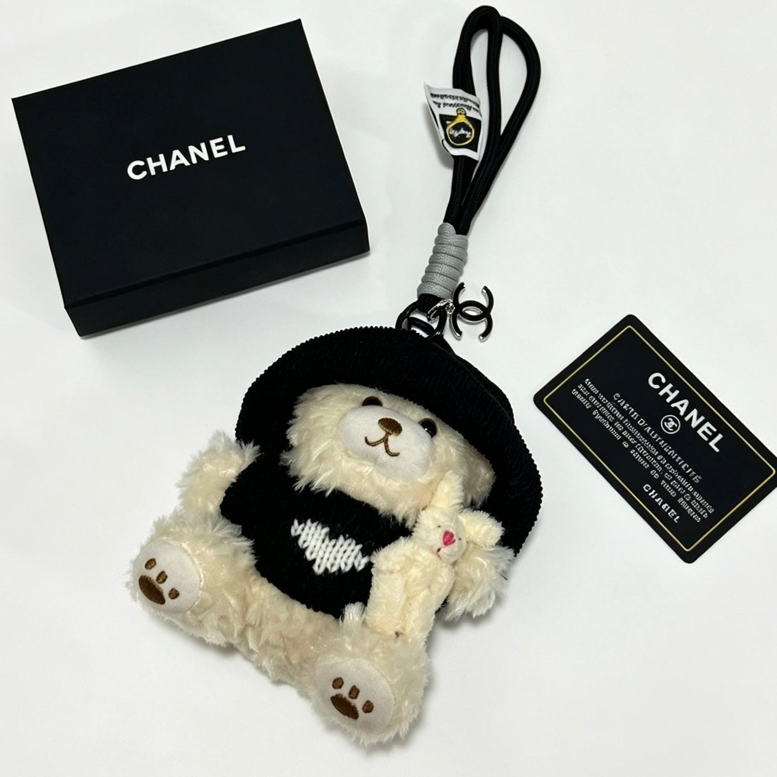 Chanel Plush Bear Charm