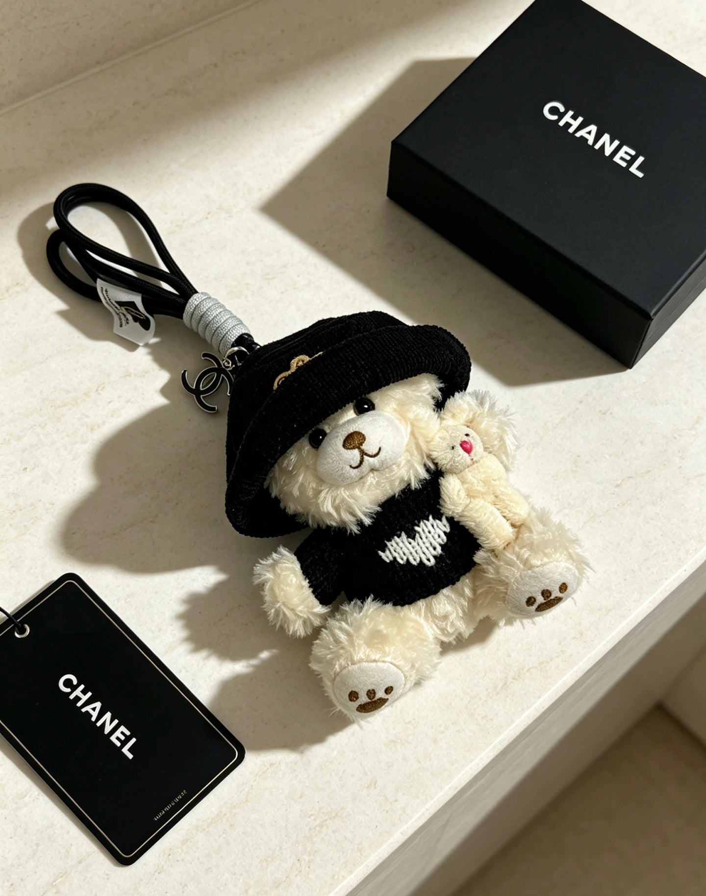 Chanel Plush Bear Charm